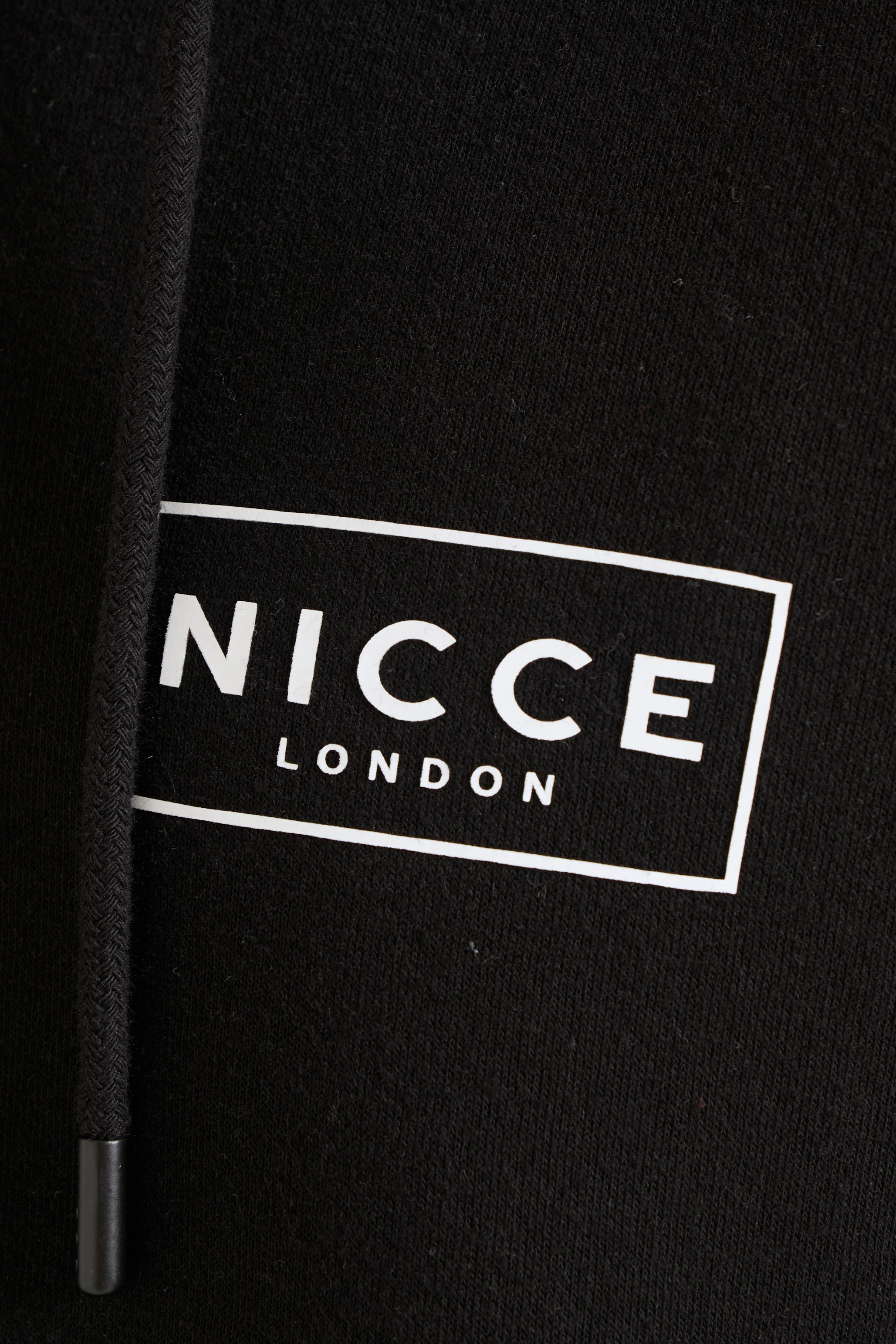 NICCE Mens Hontell Hoodie | Black - Image 5