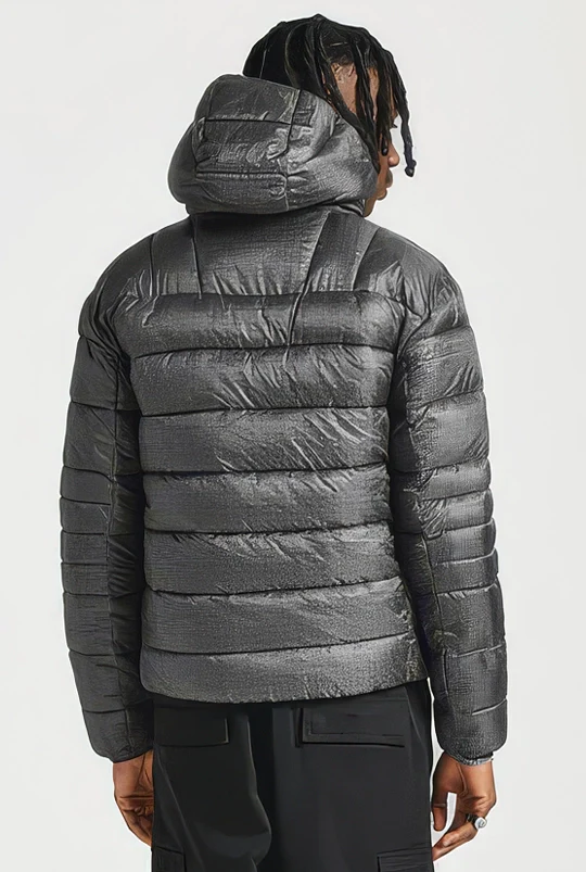 NICCE Mens Repeater Jacket | Black/Coal - Image 3