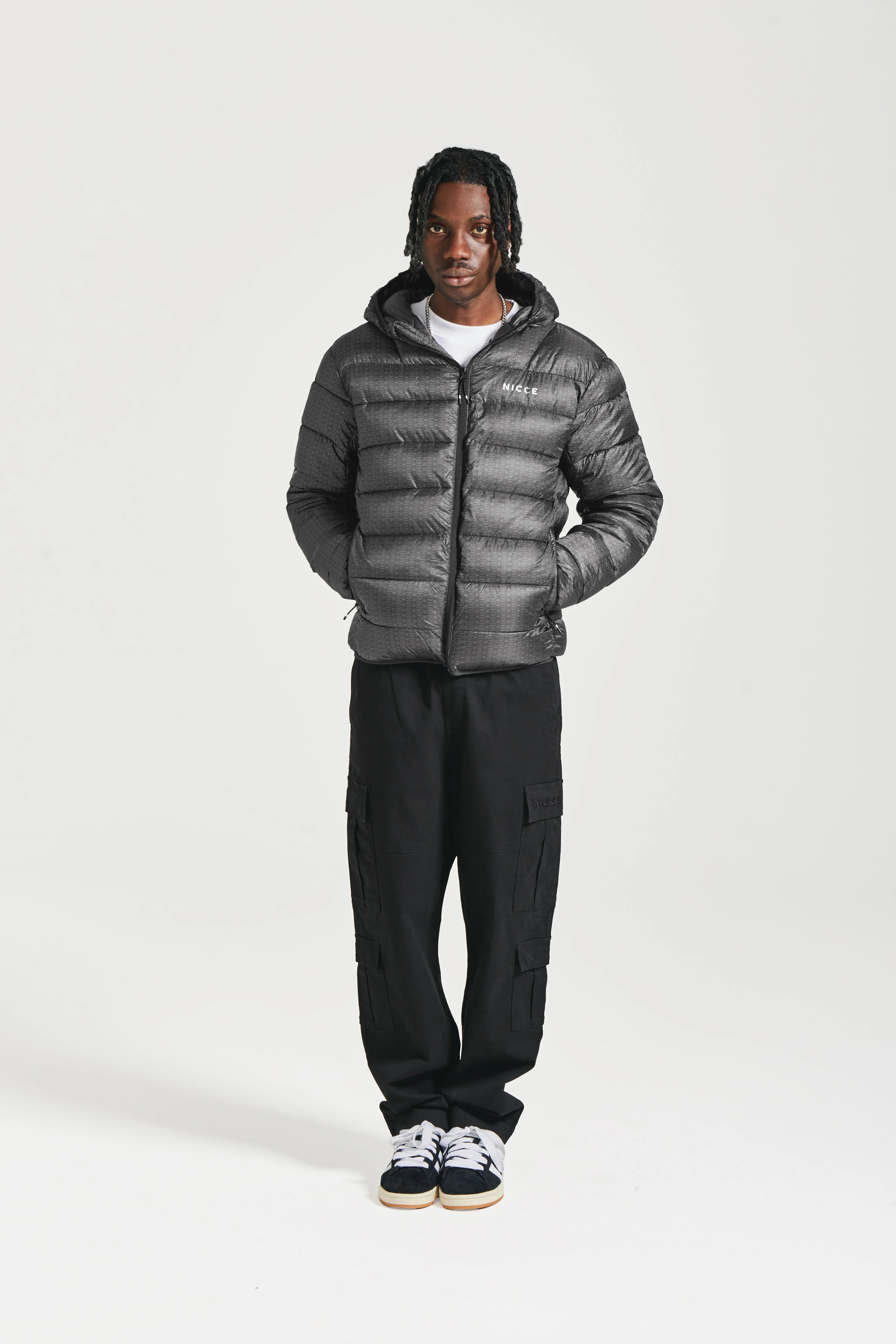 NICCE Mens Repeater Jacket | Black/Coal - Image 4