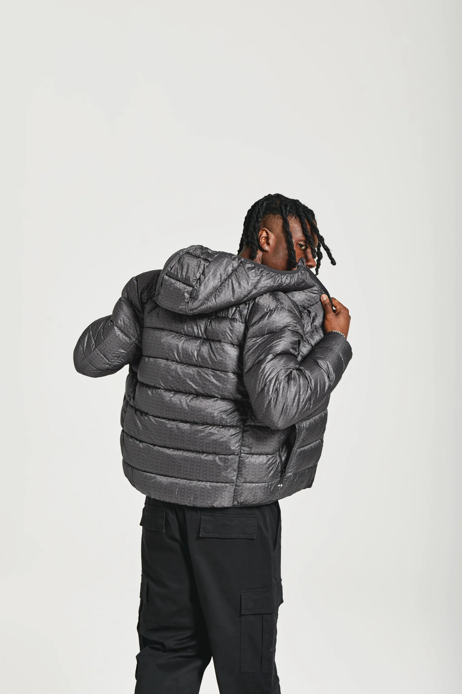 NICCE Mens Repeater Jacket | Black/Coal - Image 5