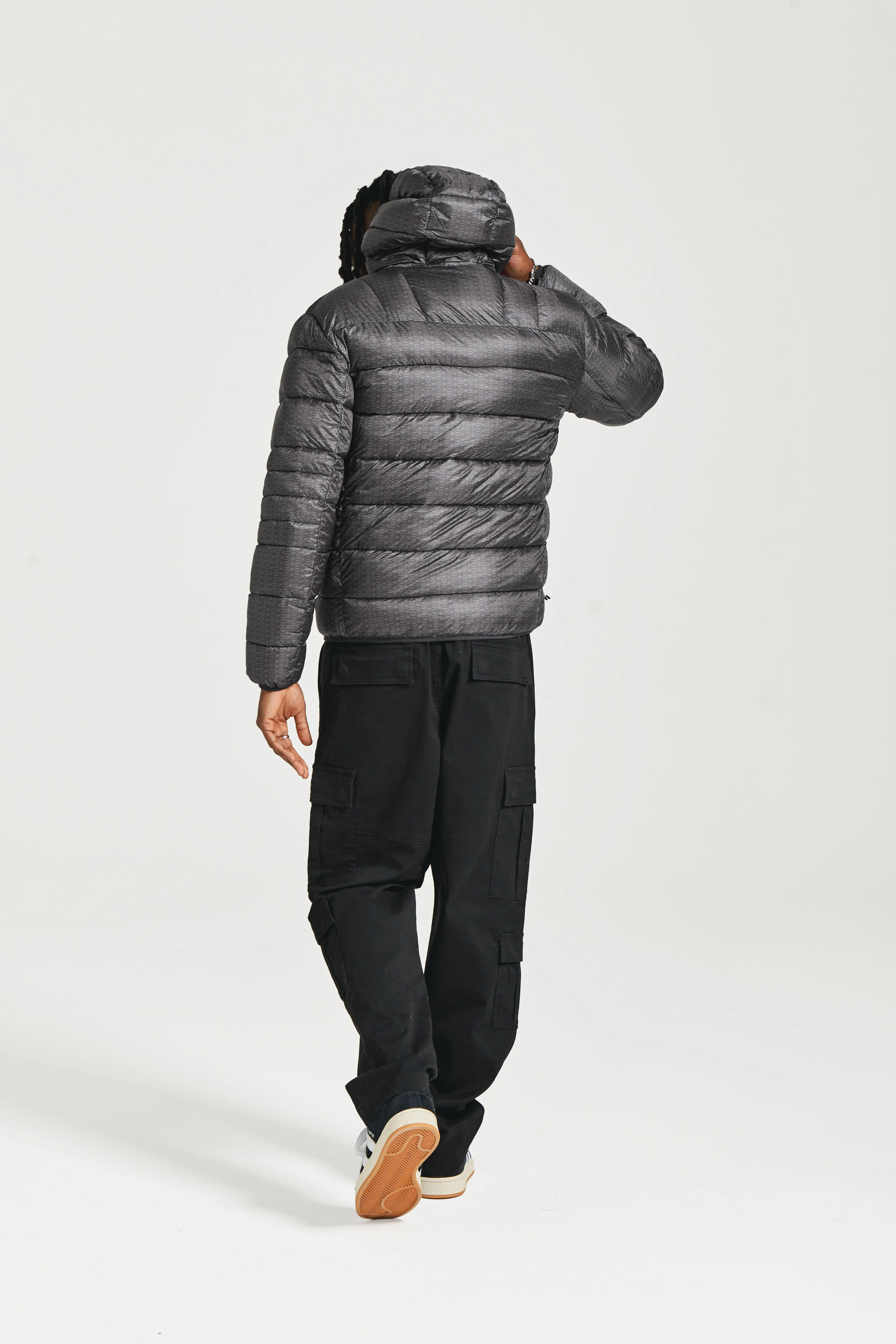 NICCE Mens Repeater Jacket | Black/Coal - Image 9
