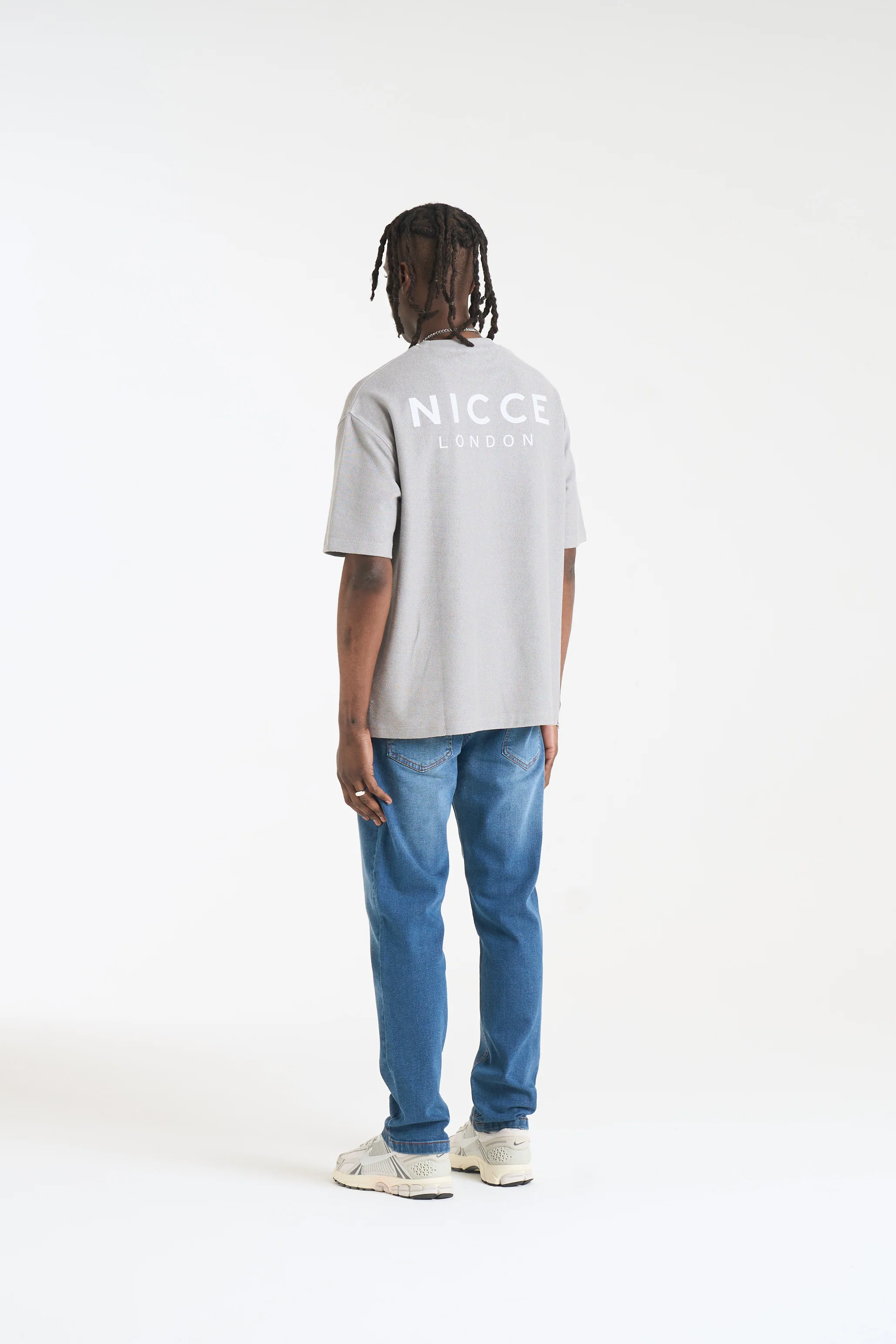 NICCE Mens Sanjof Jeans Regular | Indigo Wash - Image 5