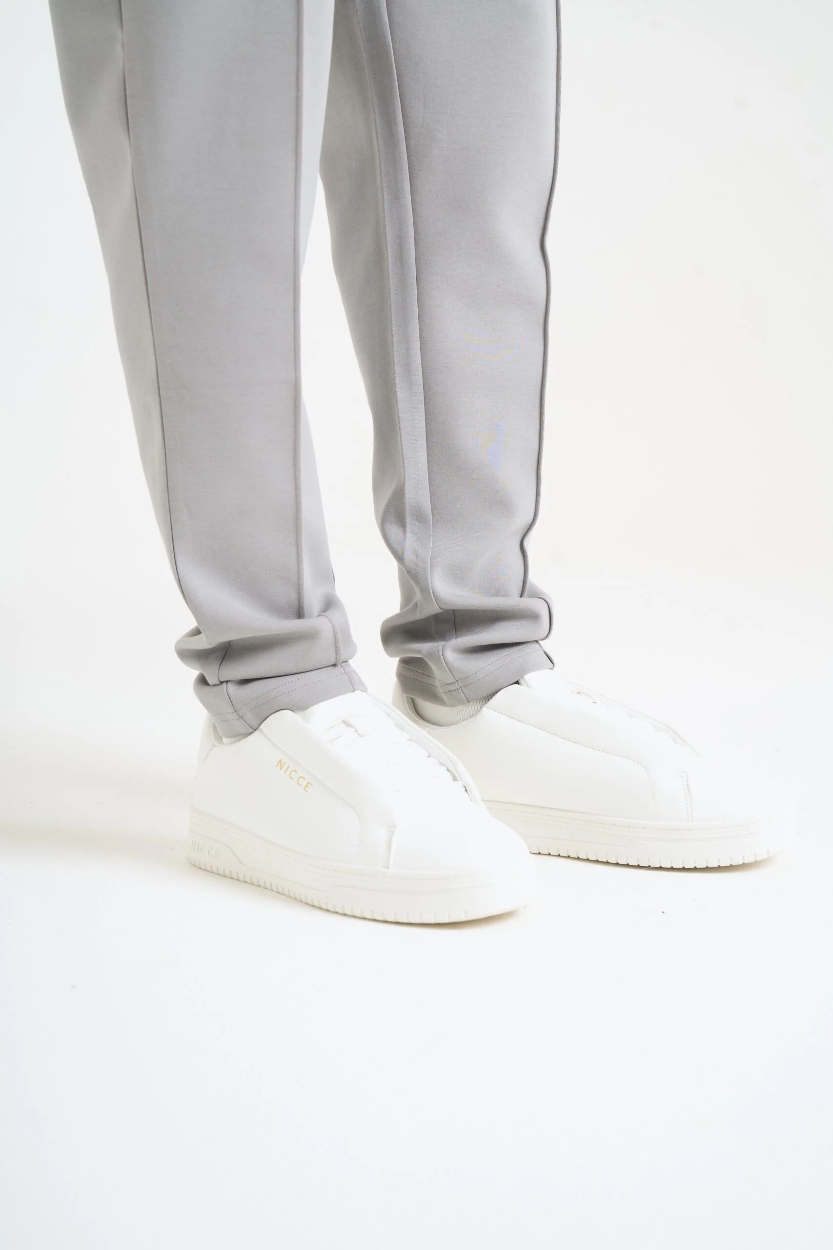 NICCE Mens Luxe Piping Jogger | Circular Grey - Image 3
