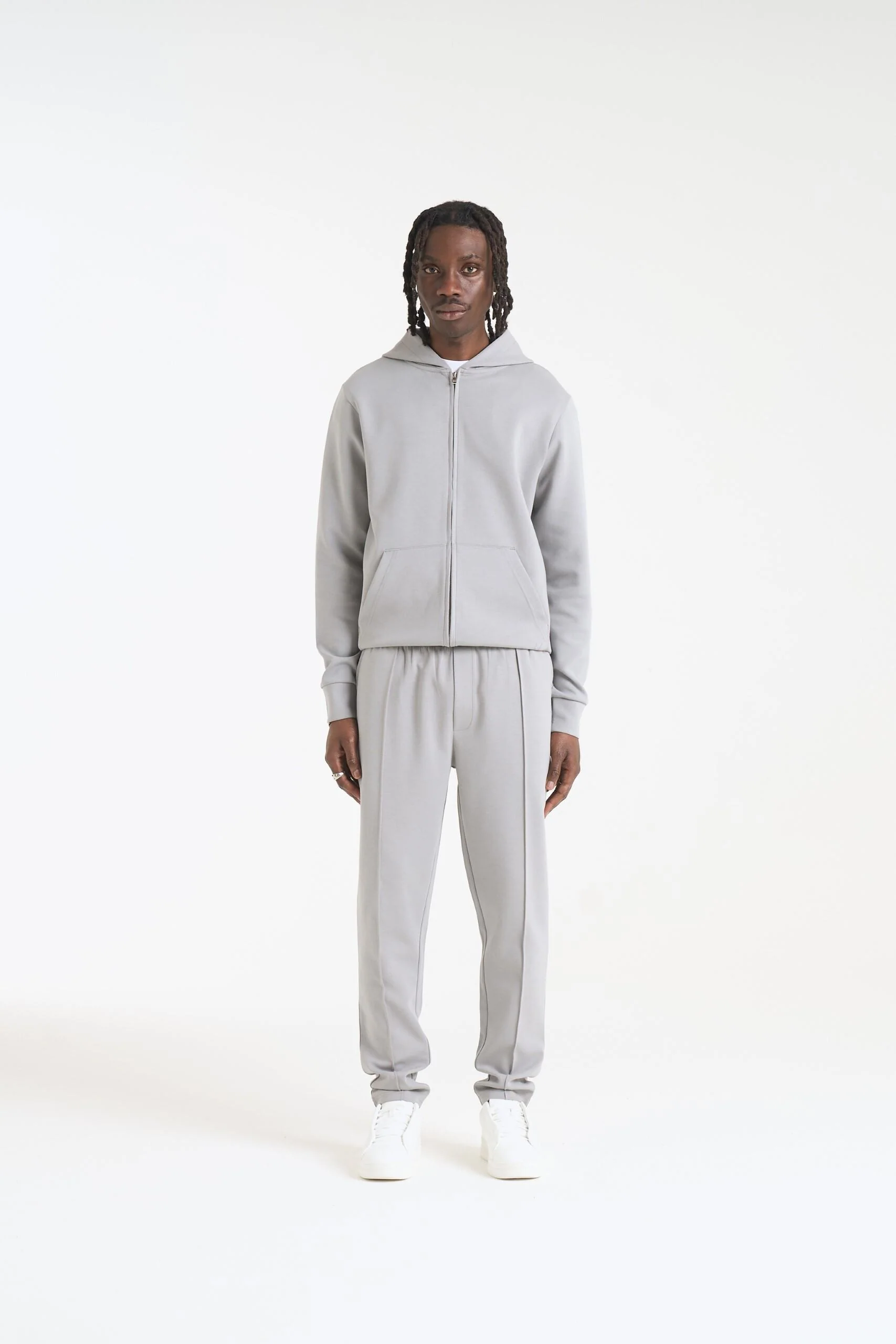 NICCE Mens Luxe Piping Jogger | Circular Grey - Image 6