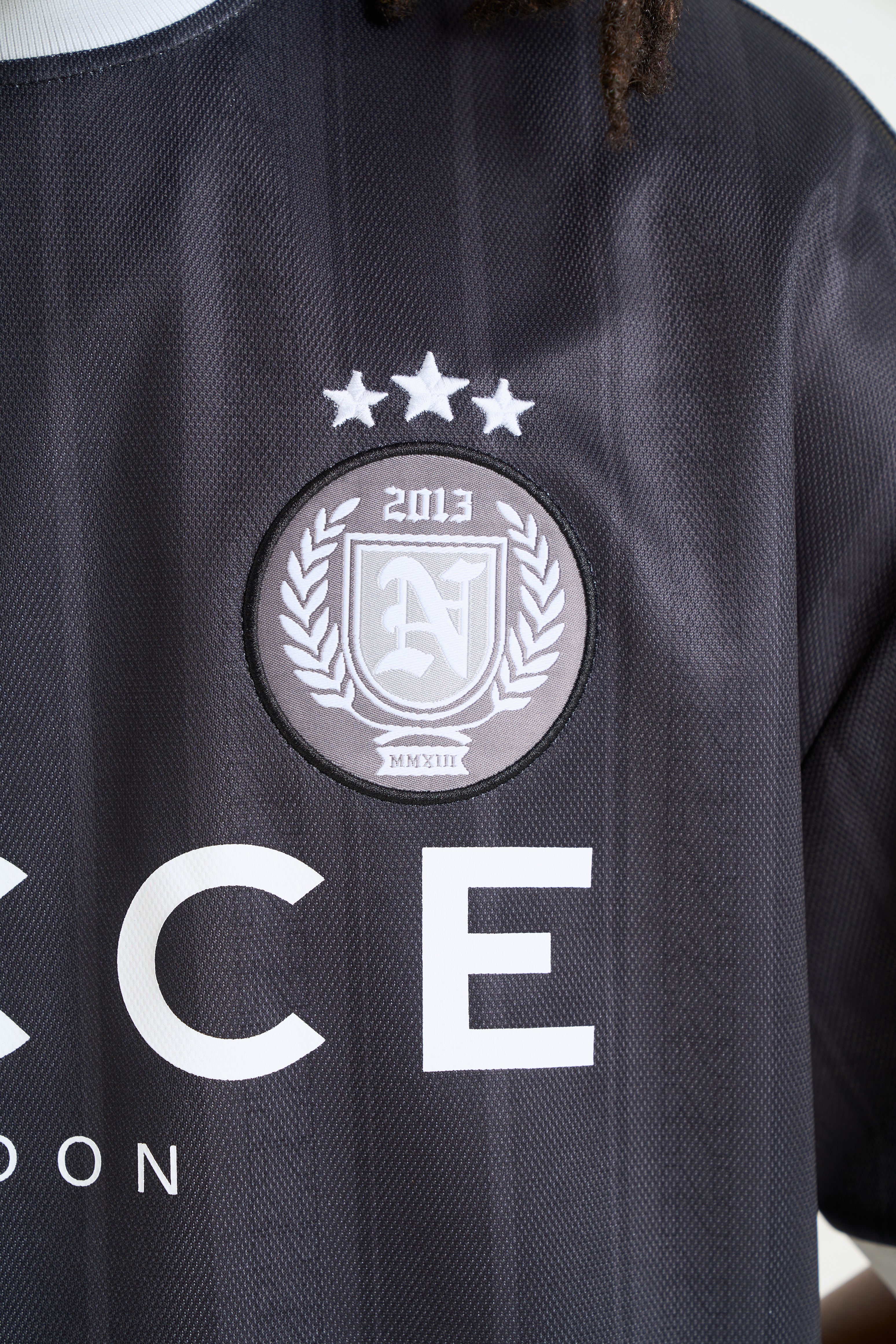 NICCE Mens Legend Football Shirt | Black - Image 4