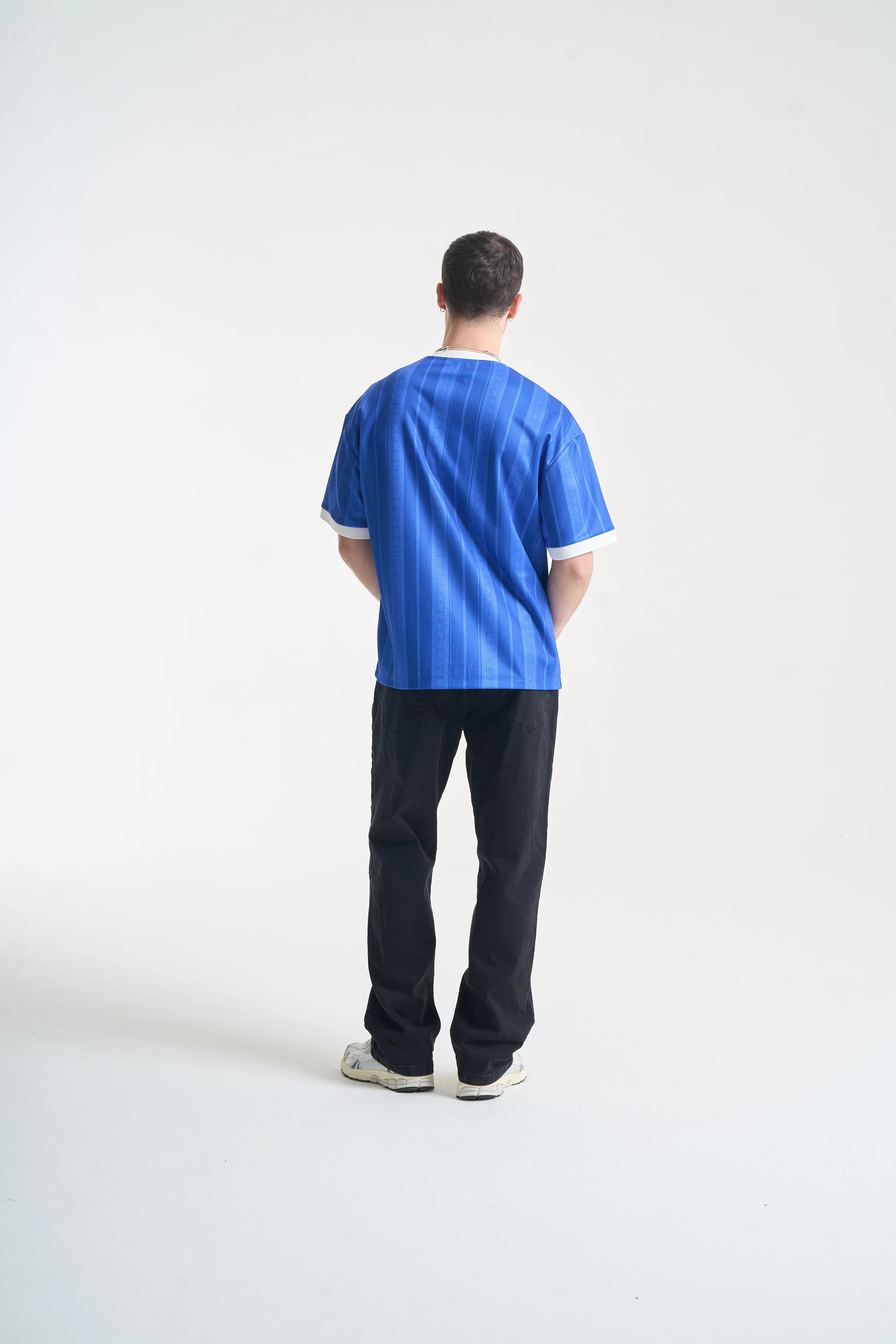 NICCE Mens Legend Football Shirt | Blue - Image 8