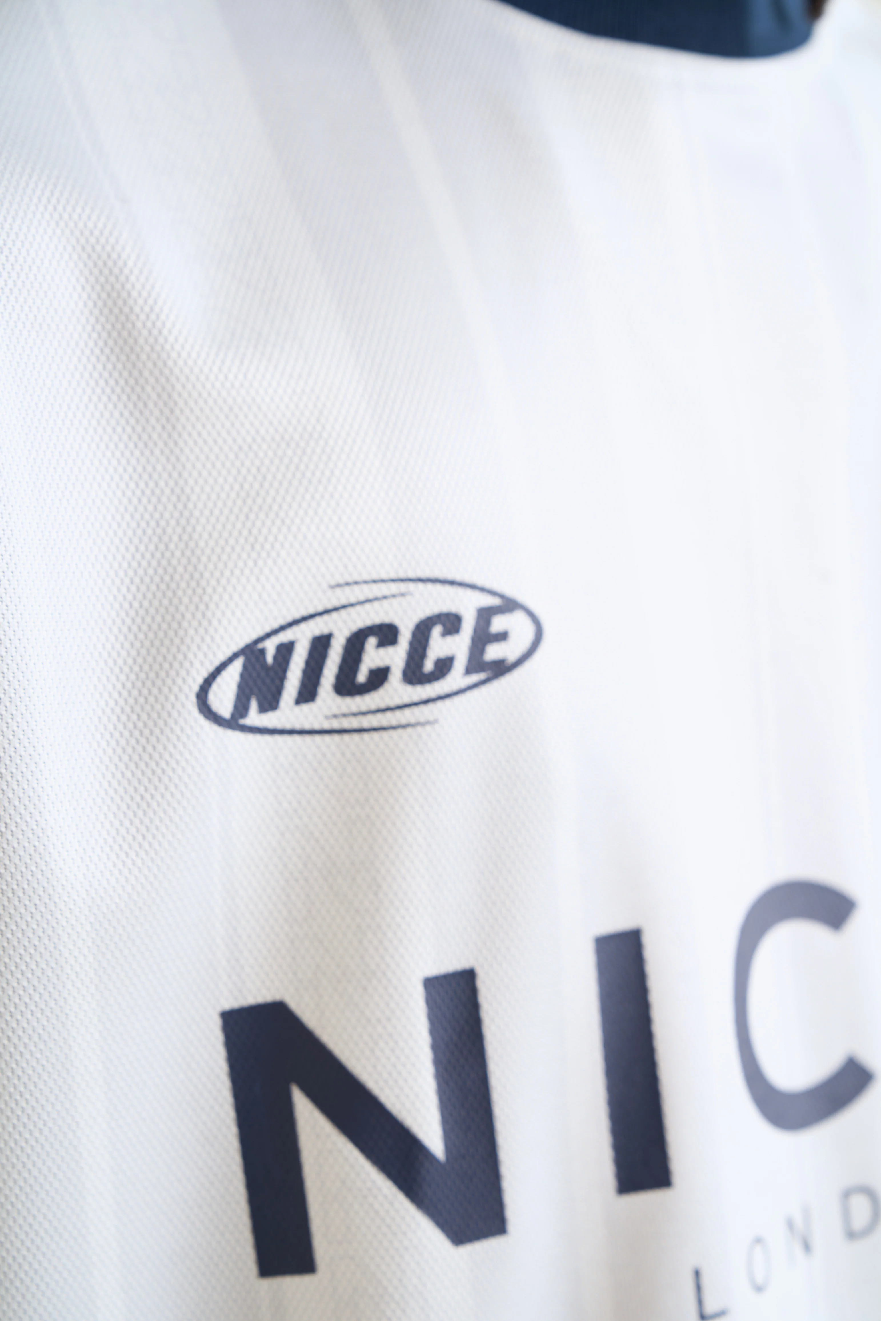 NICCE Mens Legend Football Shirt | White - Image 5