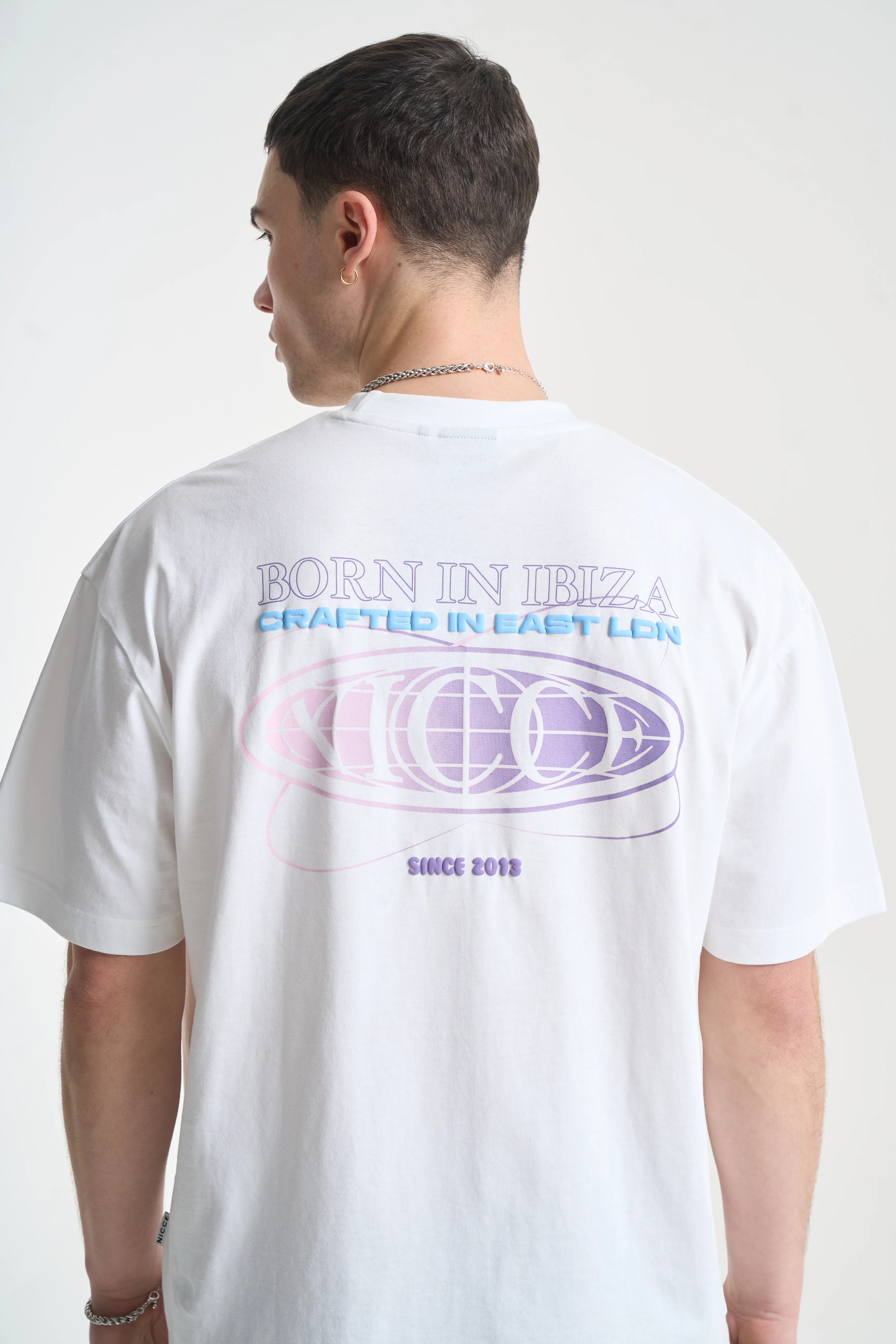 NICCE Mens Lita T-Shirt | White