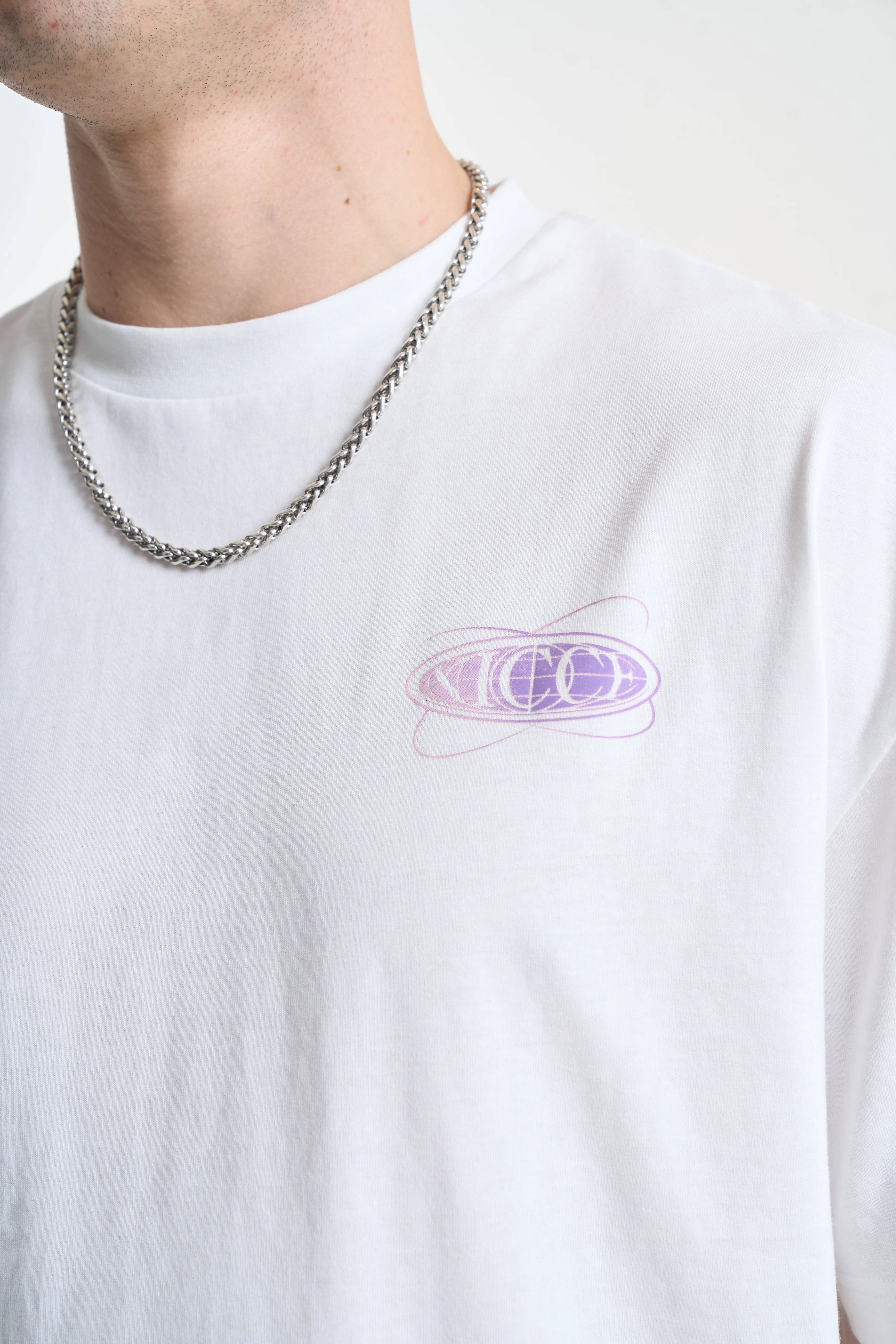 NICCE Mens Lita T-Shirt | White - Image 2