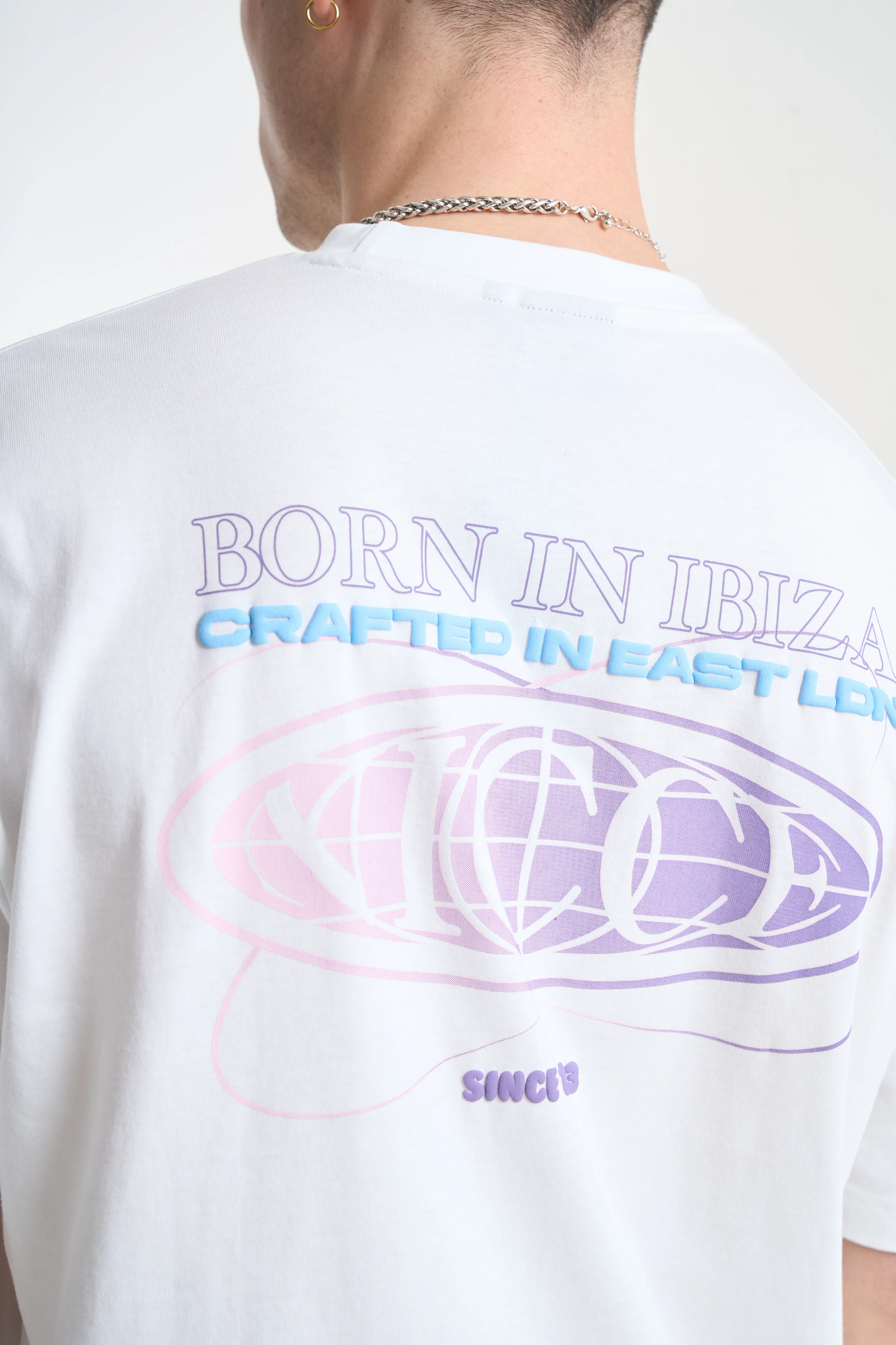 NICCE Mens Lita T-Shirt | White - Image 3
