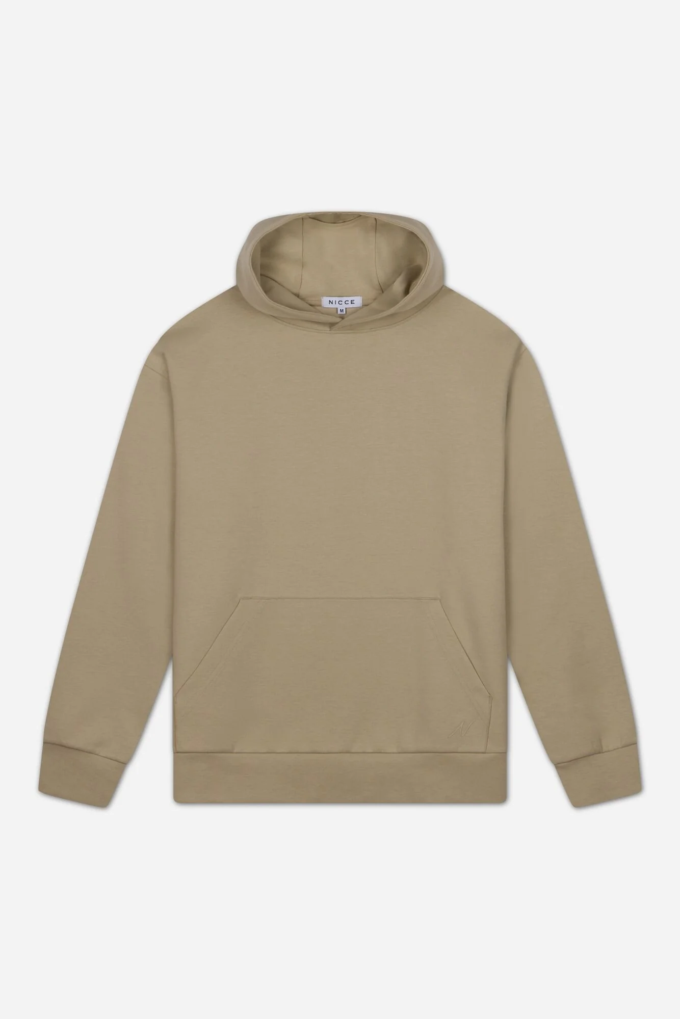 NICCE Mens Luxe Hoodie | Chalk Grey - Image 12