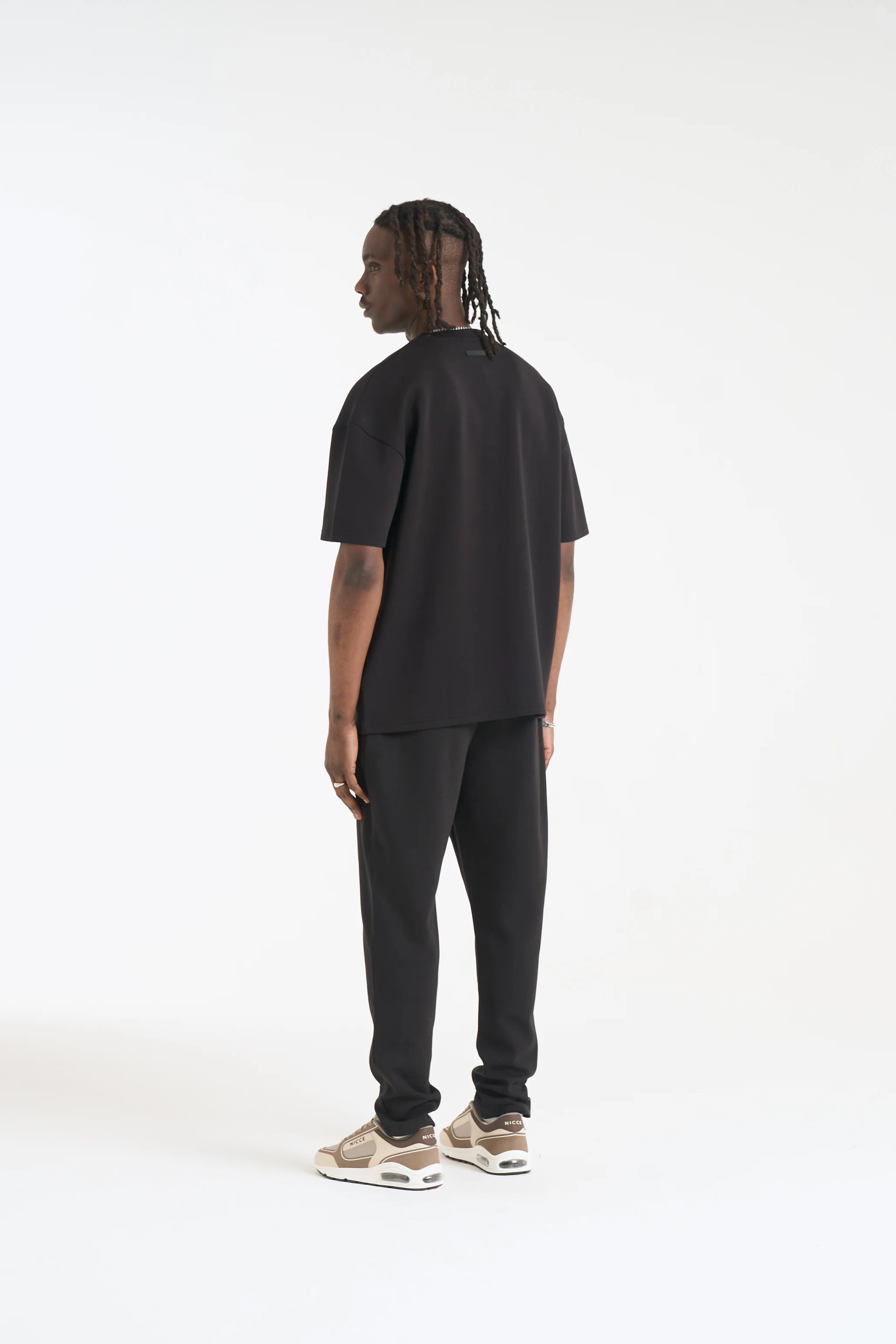 NICCE Mens Luxe T-Shirt | Black - Image 5