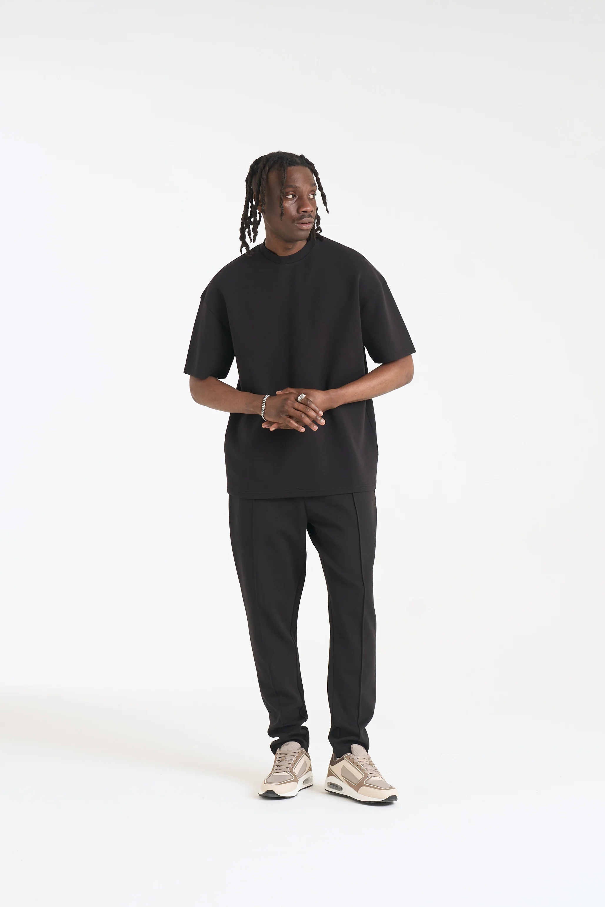 NICCE Mens Luxe T-Shirt | Black - Image 7