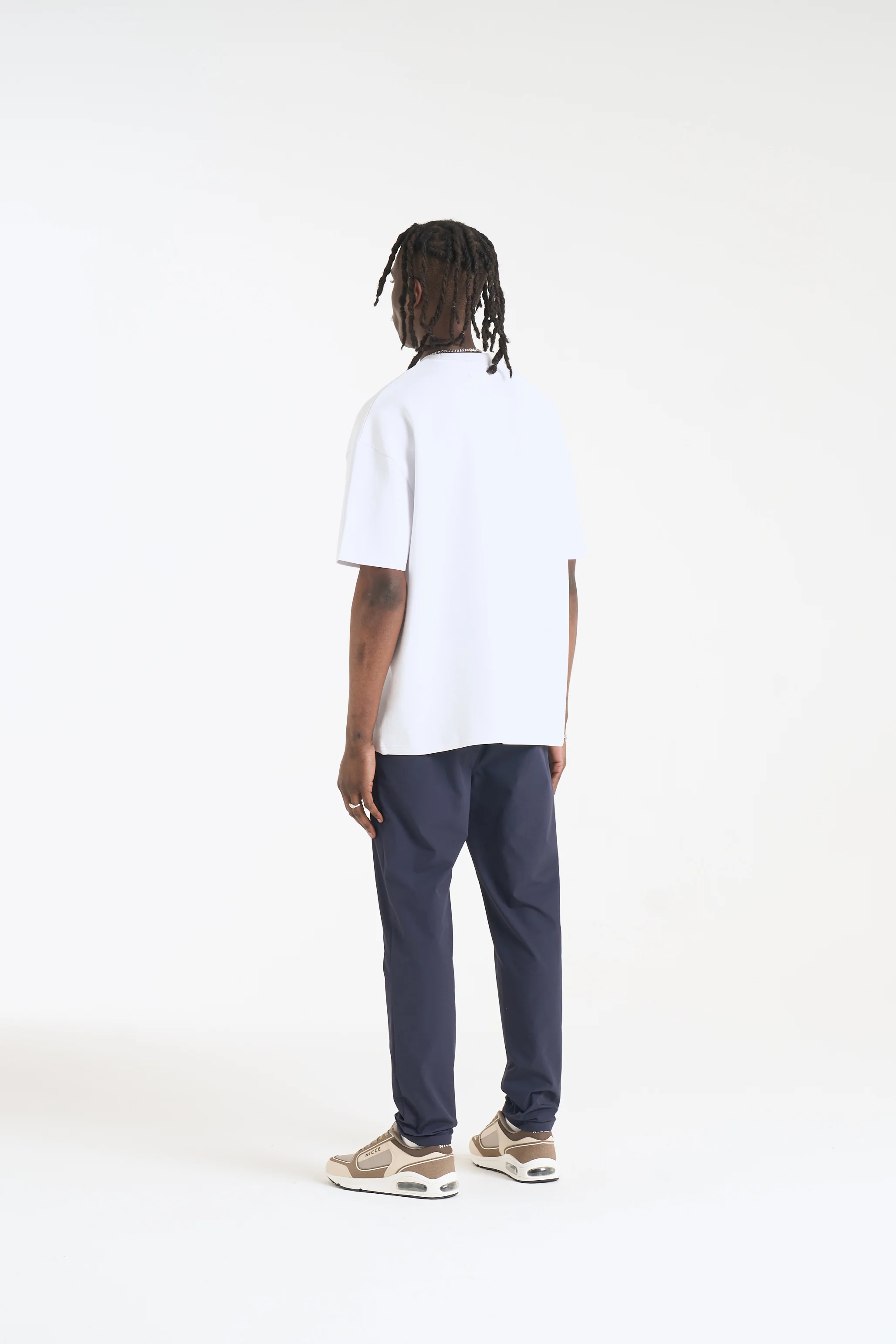 NICCE Mens Luxe T-Shirt | White - Image 4