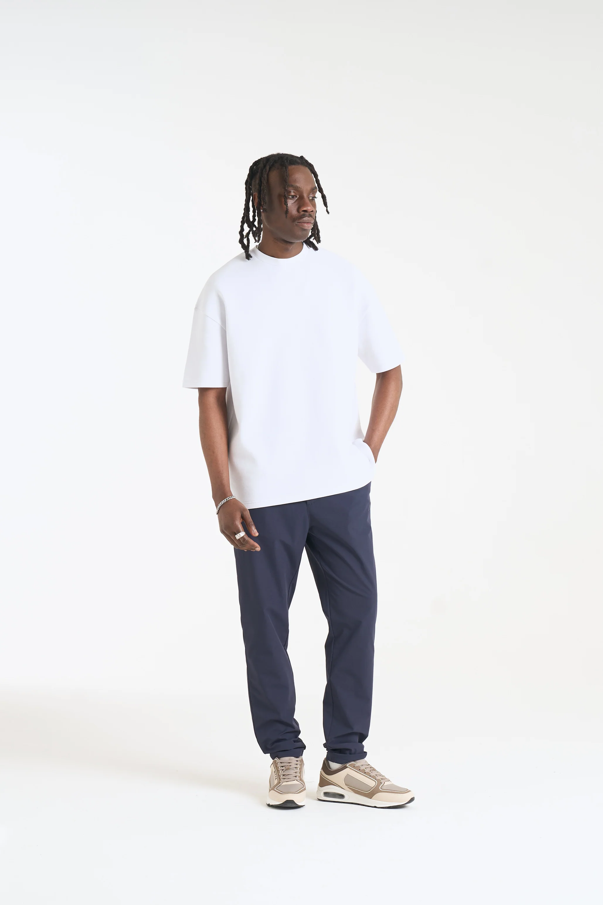 NICCE Mens Luxe T-Shirt | White - Image 5
