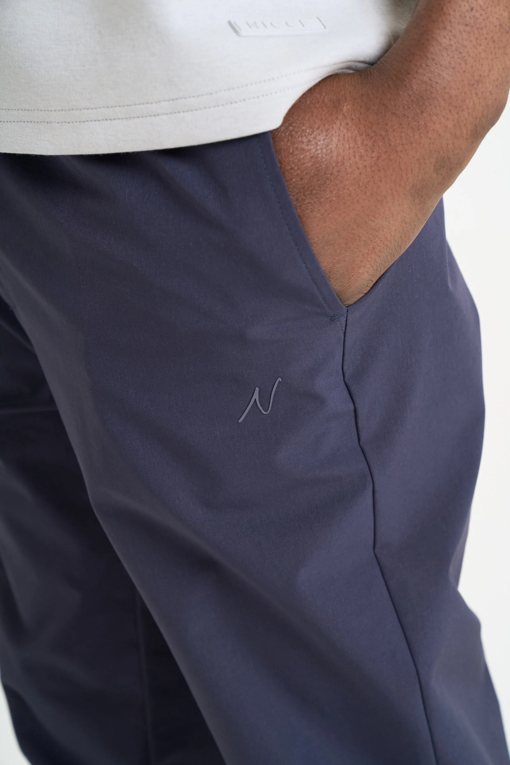NICCE Mens Luxe Tech Stretch Chino | Navy - Image 4