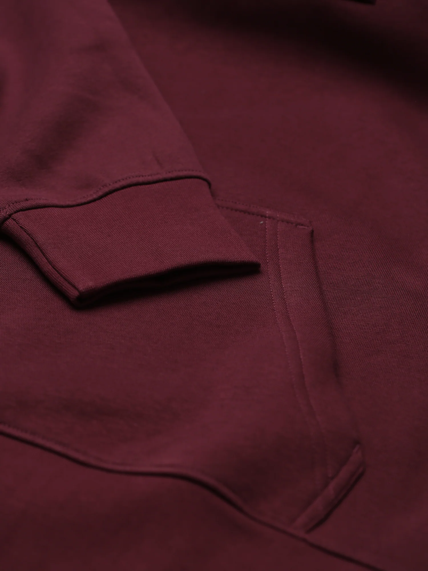 NICCE Mens Mercury Hoodie | Burgundy - Image 8