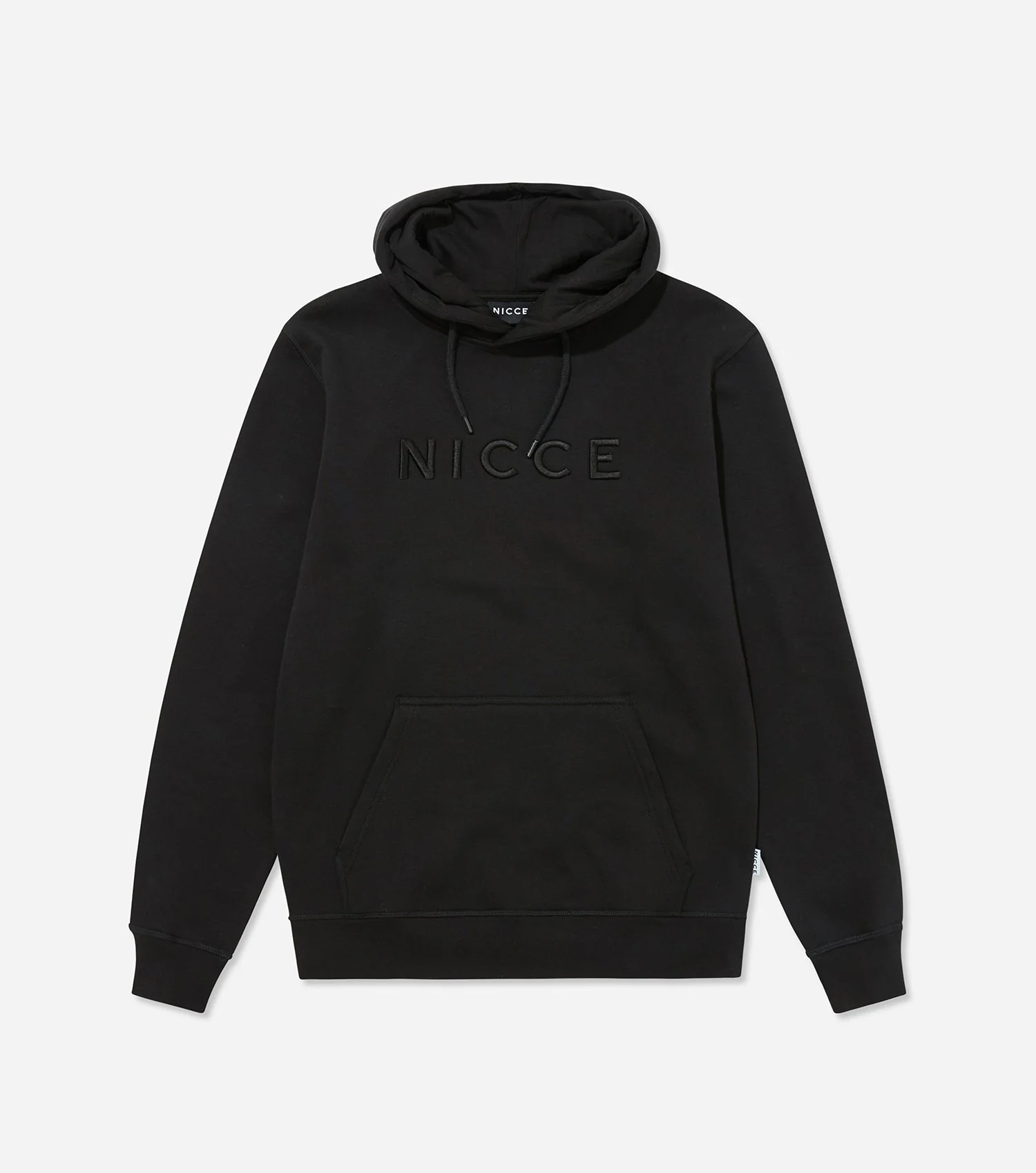 NICCE Mens Mercury Hoodie & Jogger Tracksuit Set | Black - Image 9