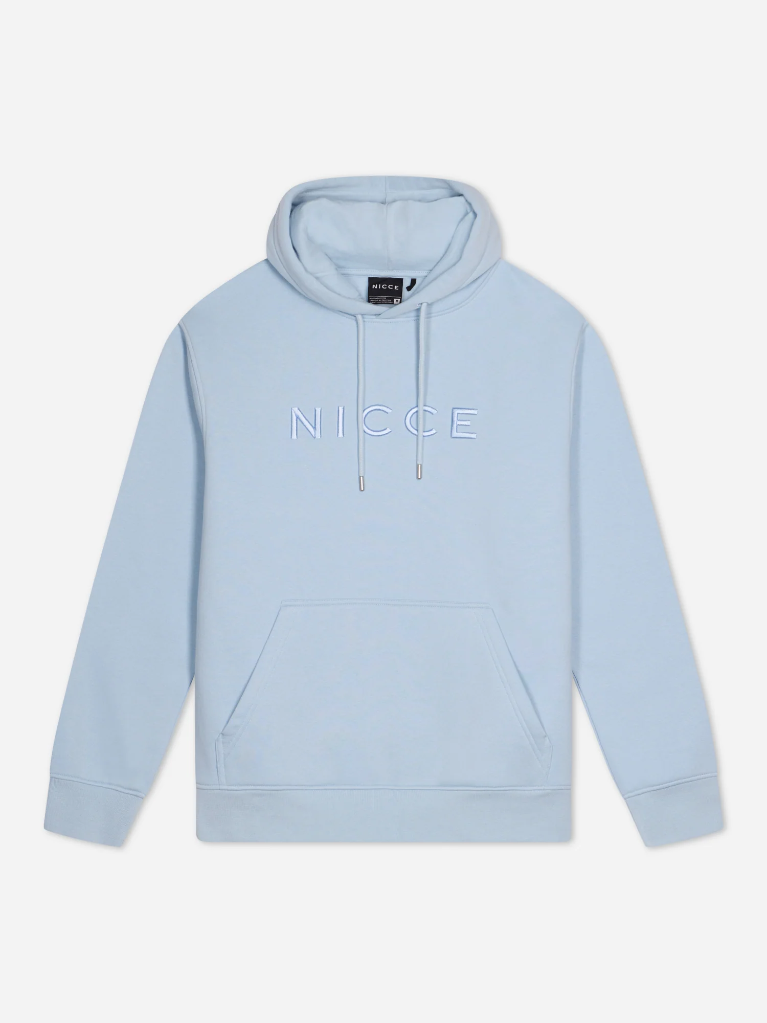 NICCE Mens Mercury Hoodie | Light Blue - Image 7