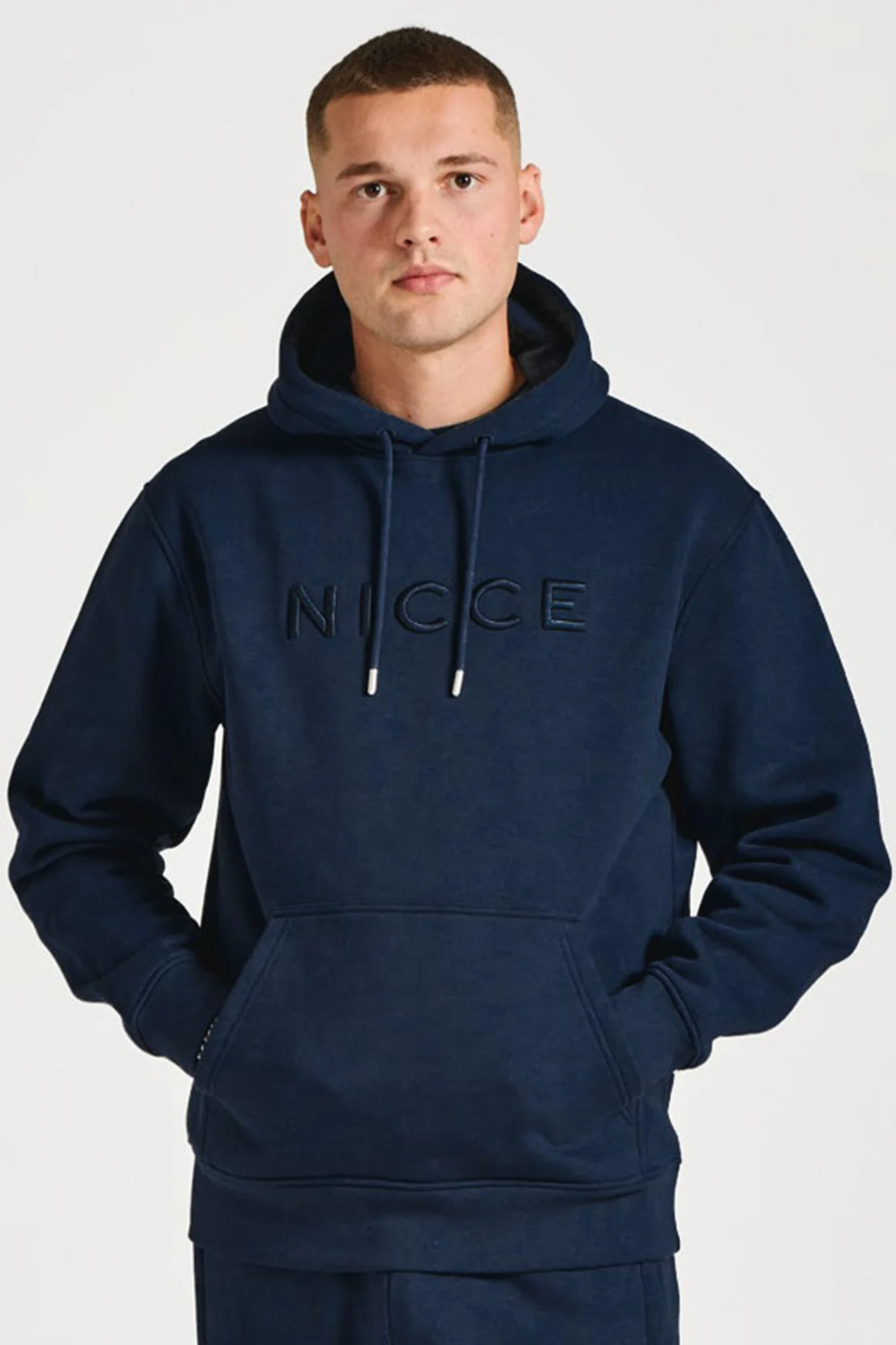 NICCE Mens Mercury Hoodie | Navy