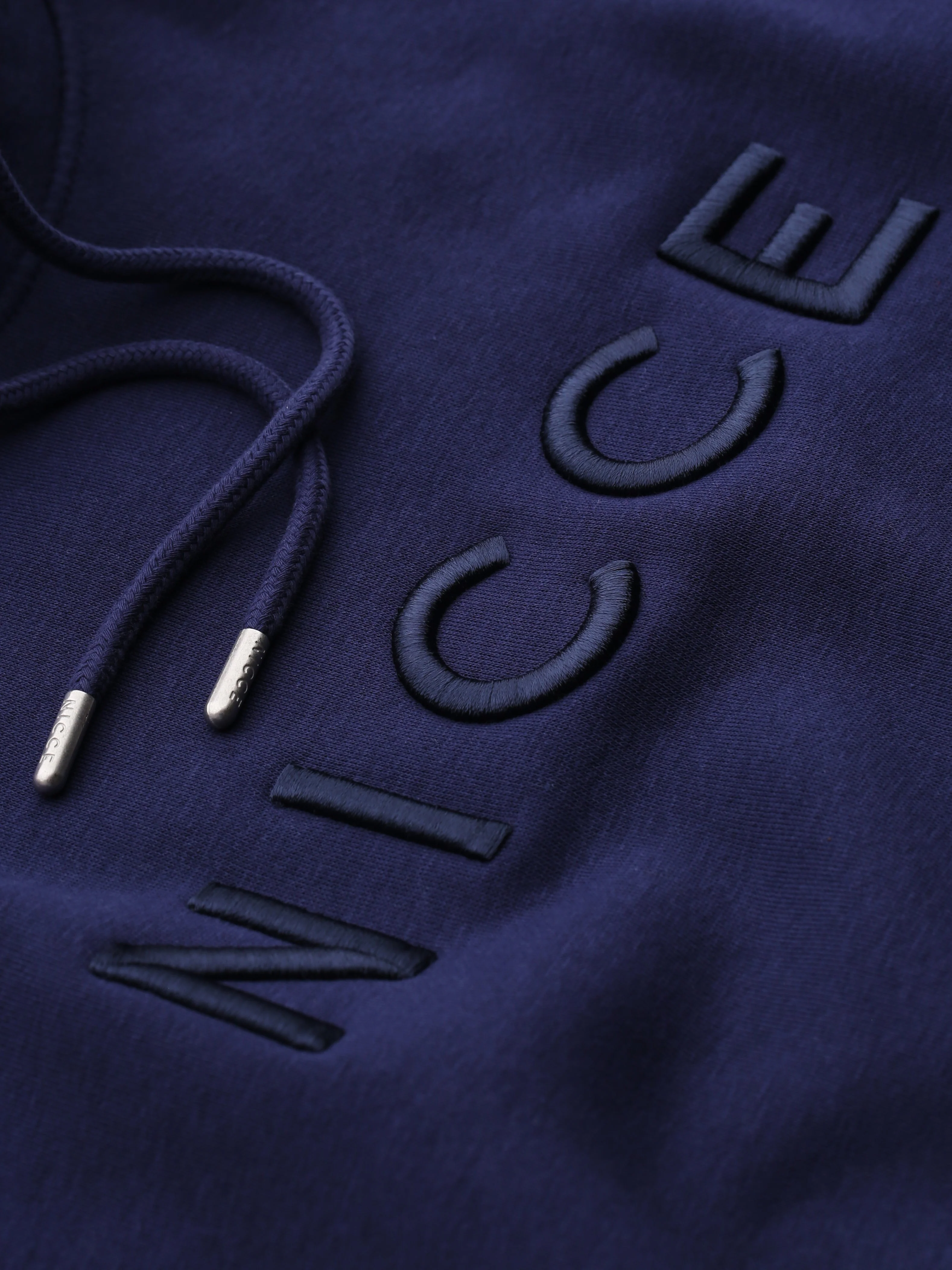 NICCE Mens Mercury Hoodie | Navy - Image 10