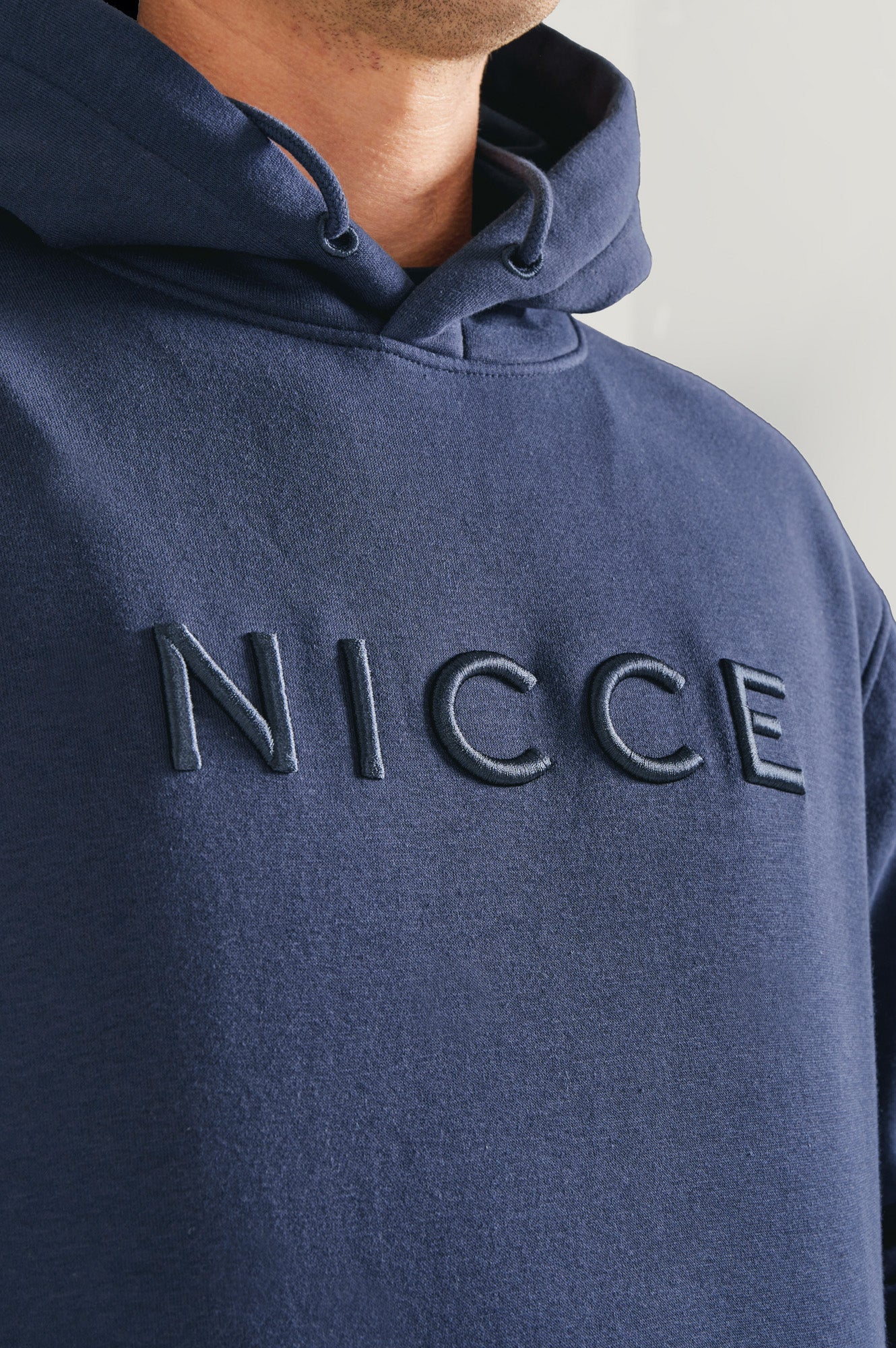 NICCE Mens Mercury Hoodie | Navy - Image 2