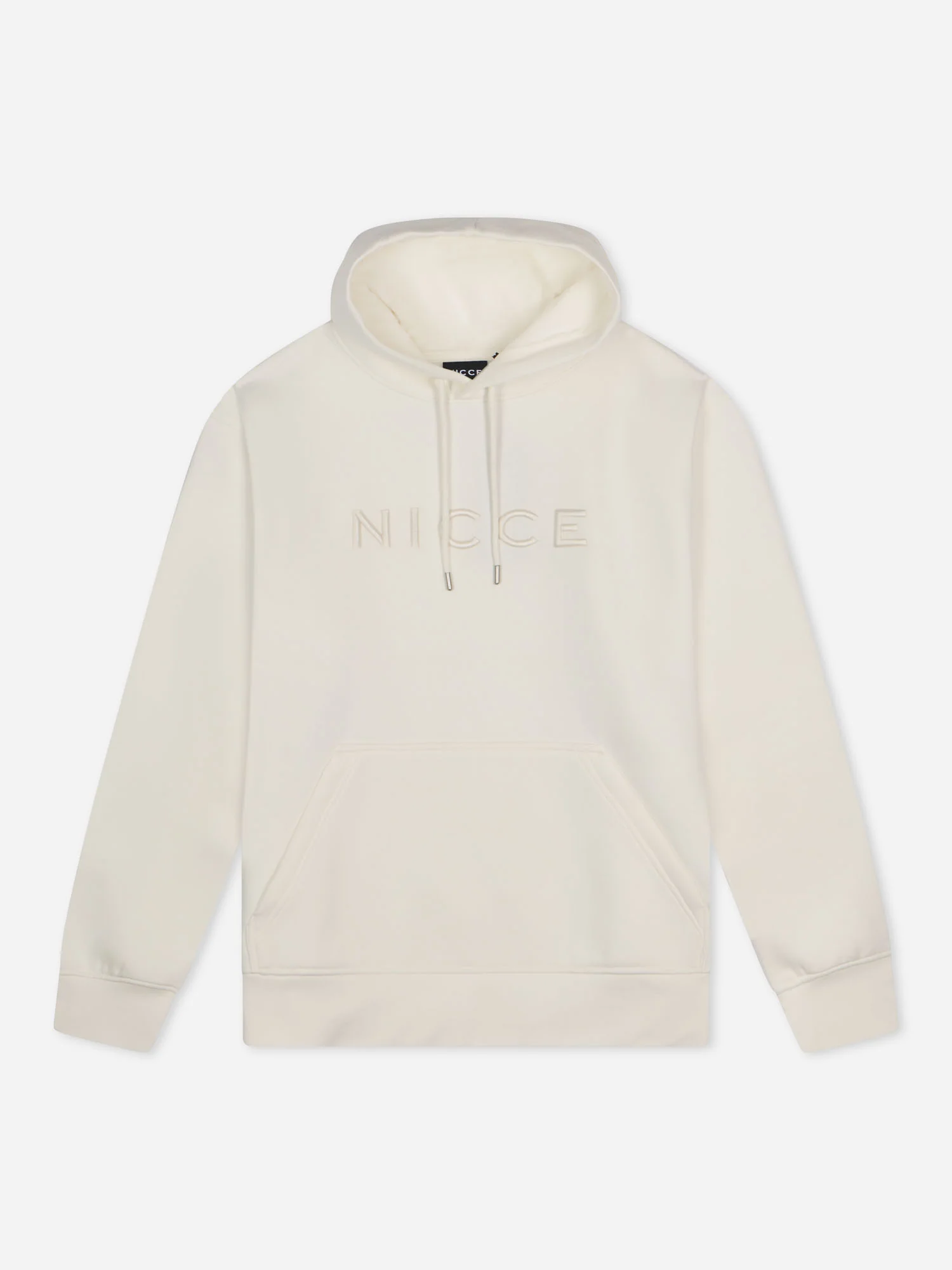 NICCE Mens Mercury Hoodie | Off White - Image 6