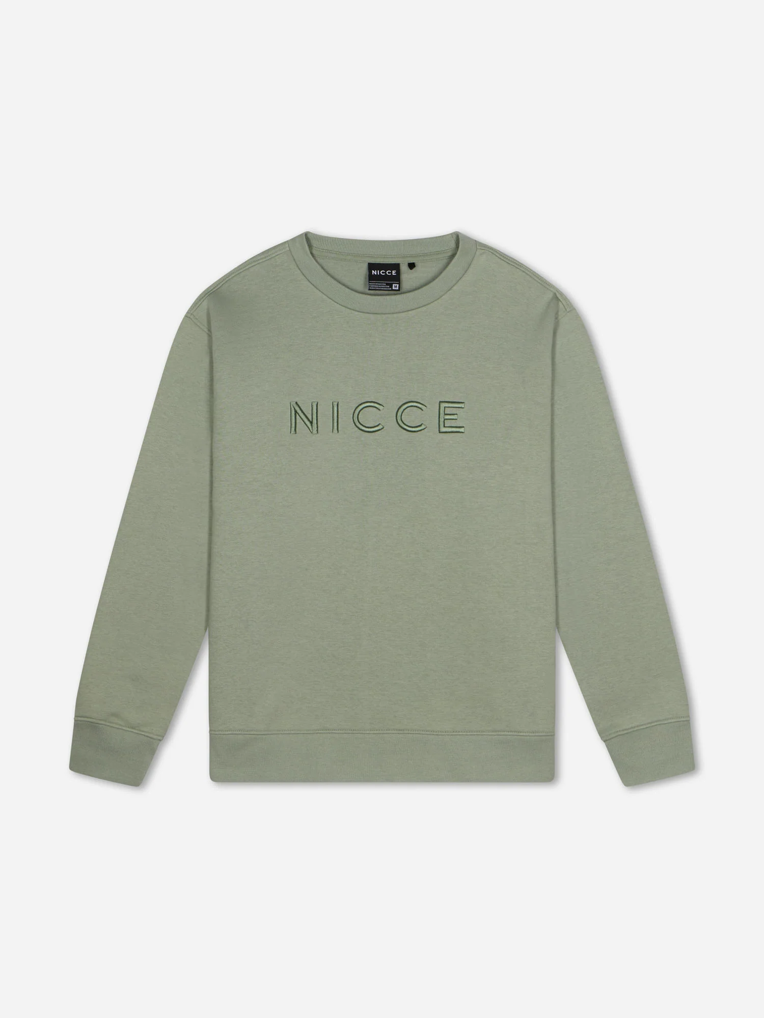 NICCE Mens Mercury Sweatshirt | Sage - Image 7