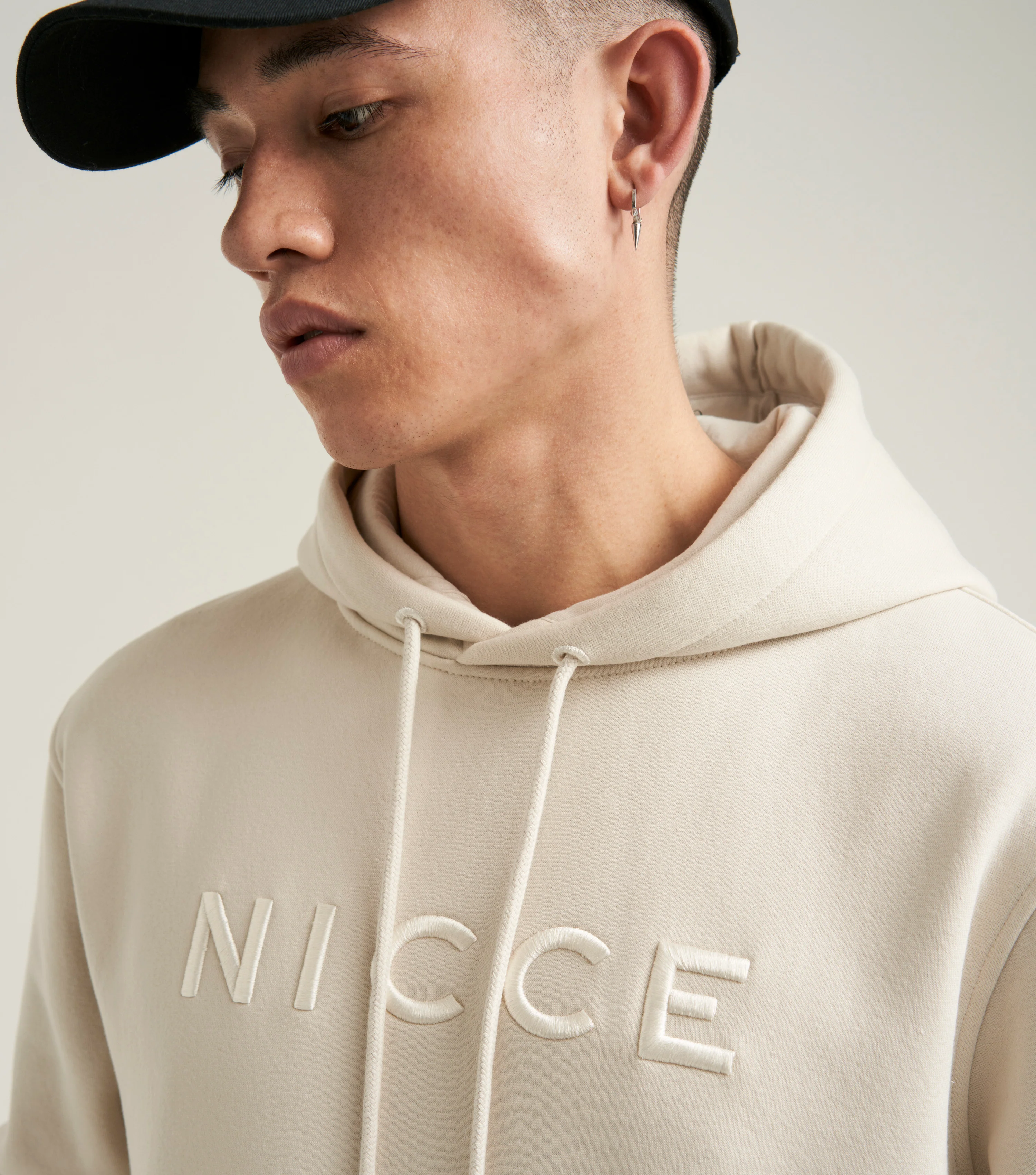 NICCE Mens Mercury Hoodie | Sandshell - Image 2