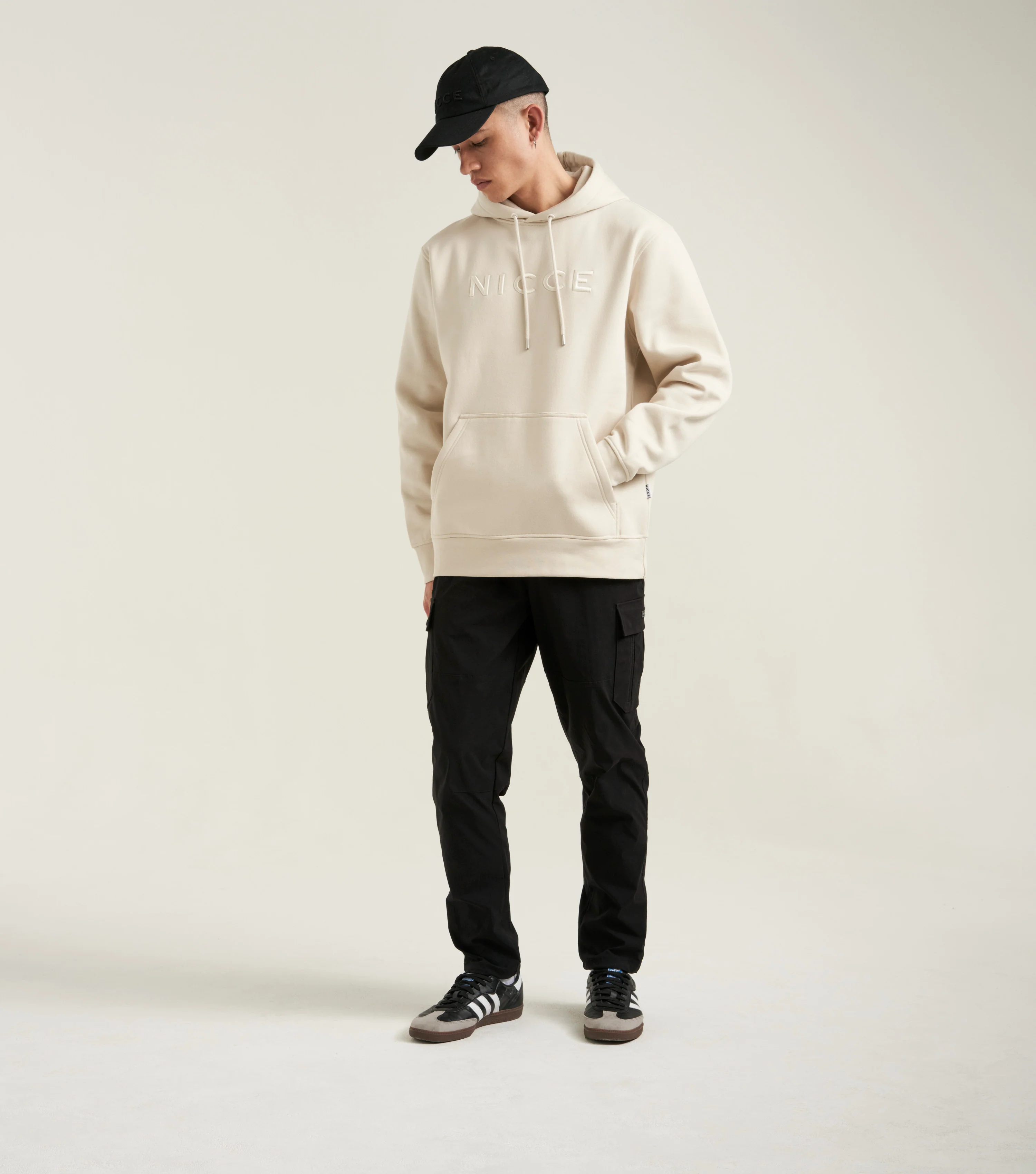 NICCE Mens Mercury Hoodie | Sandshell - Image 3