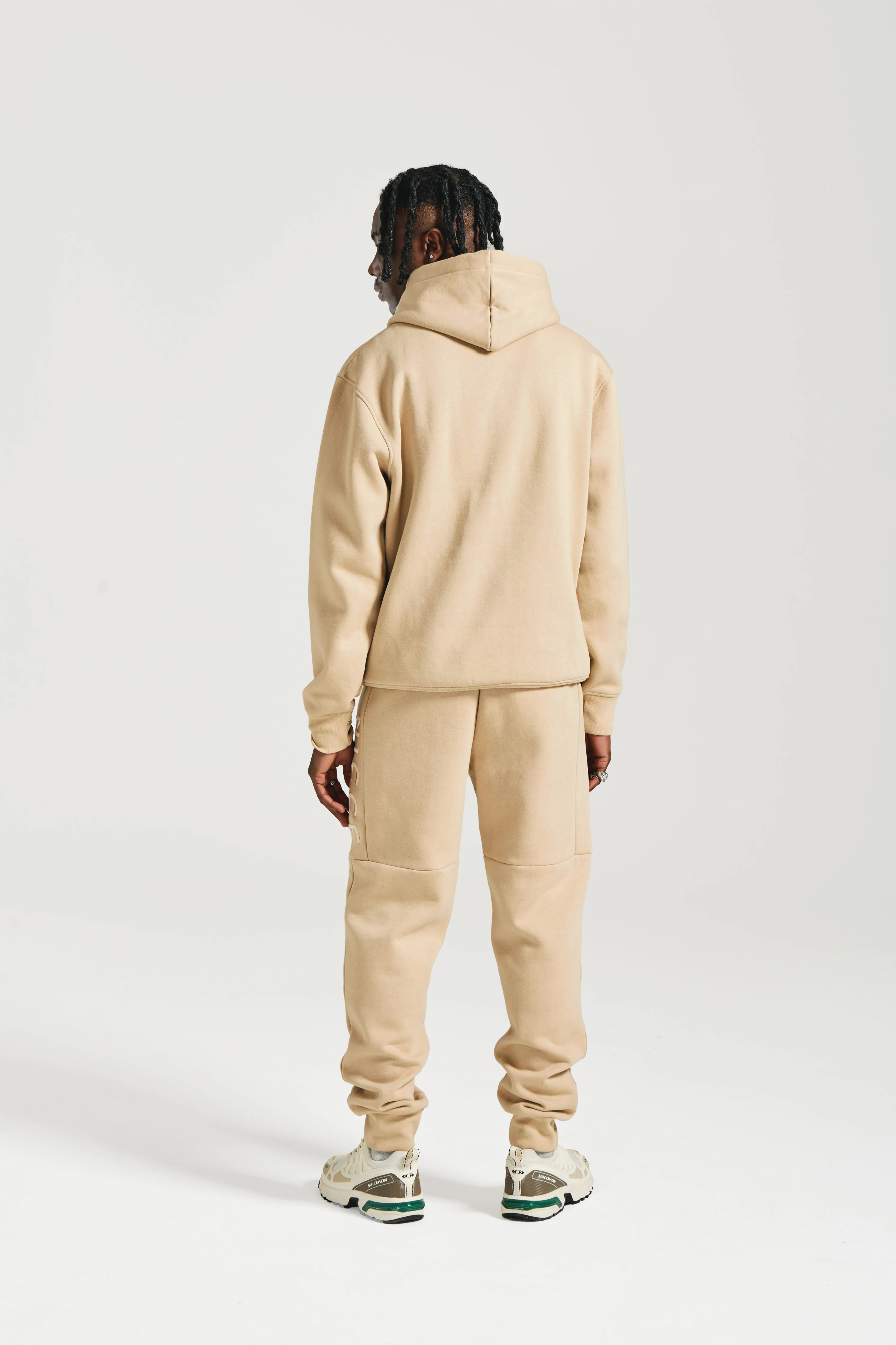 NICCE Mens Mercury Hoodie | Stone - Image 6