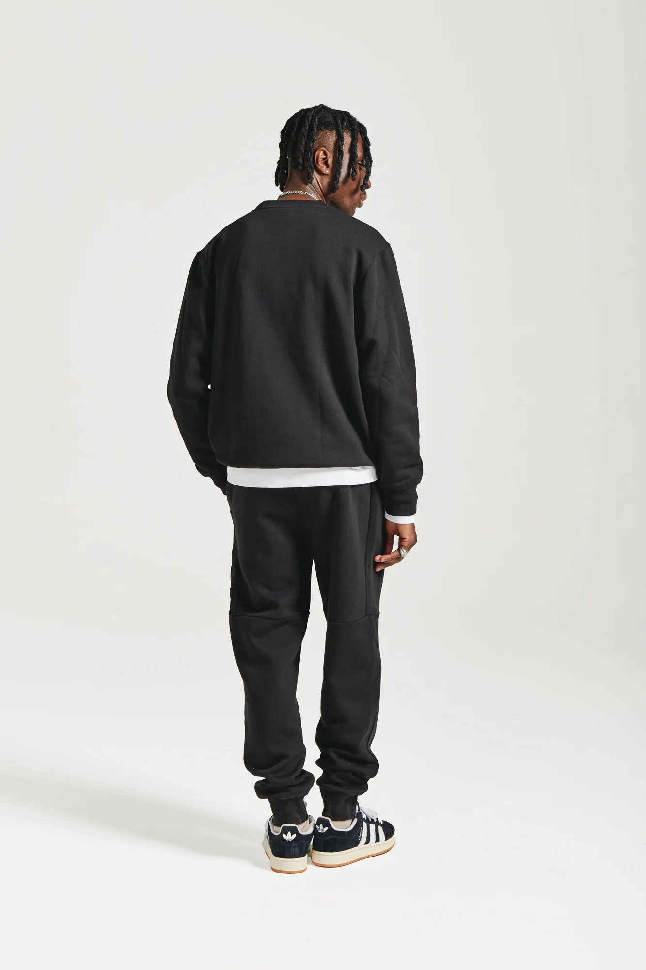 NICCE Mens Mercury Joggers | Black - Image 6
