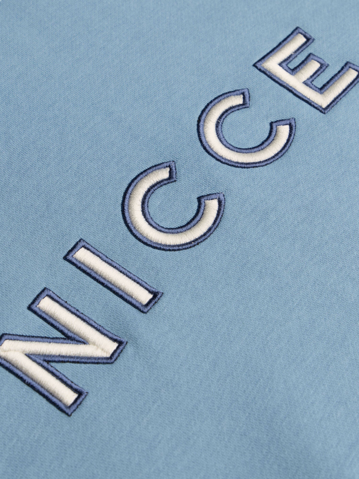 NICCE Mens Mercury Outline Hoodie | Allure Blue - Image 5