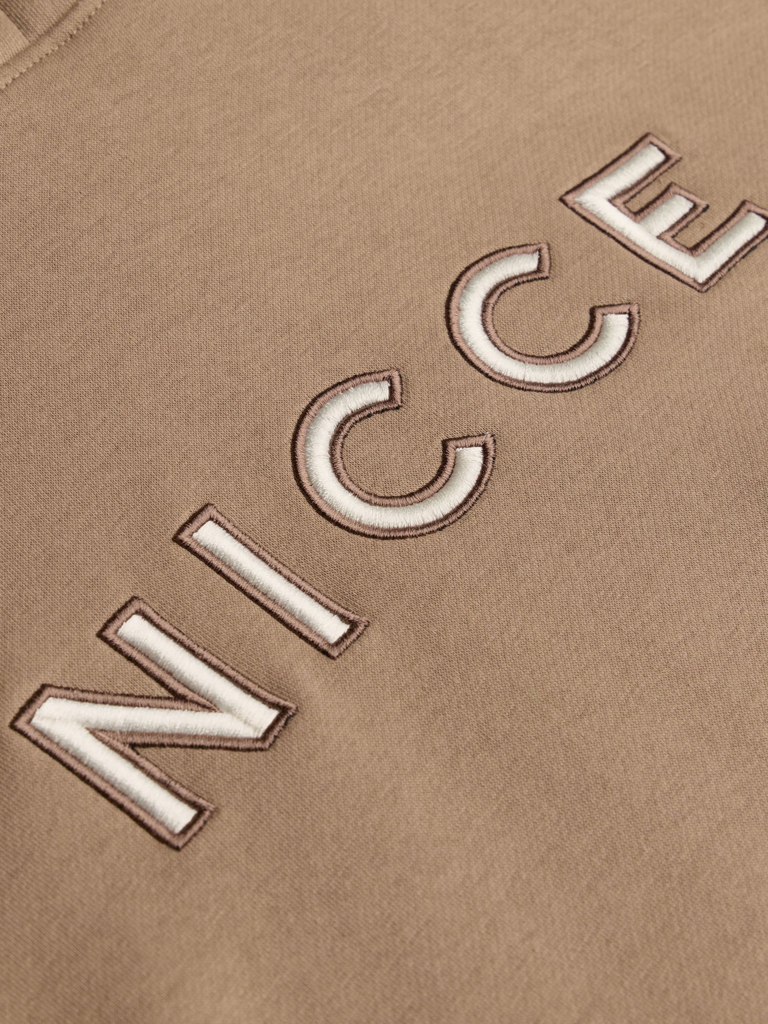 NICCE Mens Mercury Outline Hoodie | Taupe Zeal - Image 10