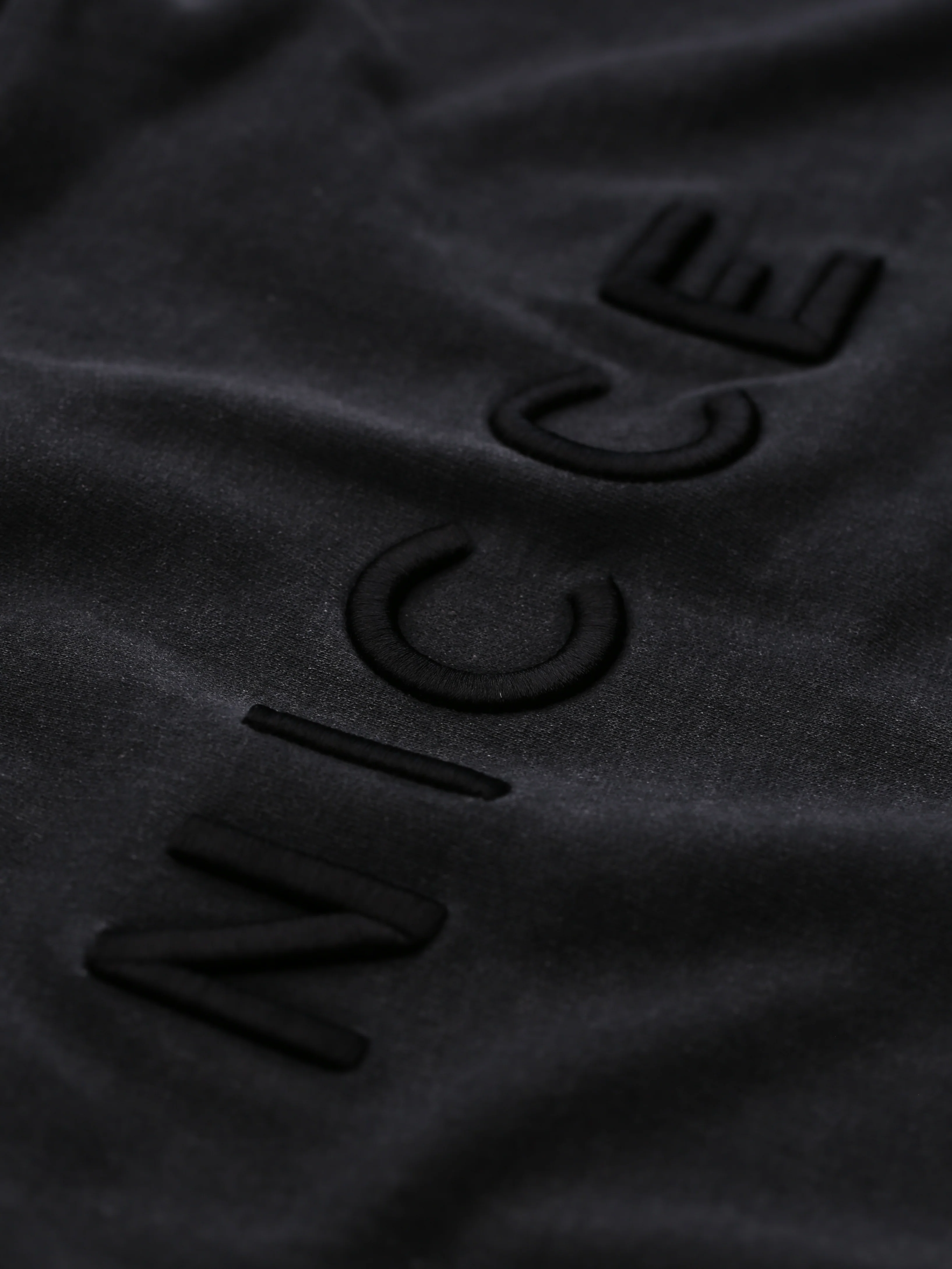 NICCE Mens Mercury Oversized Hoodie | Black - Image 8