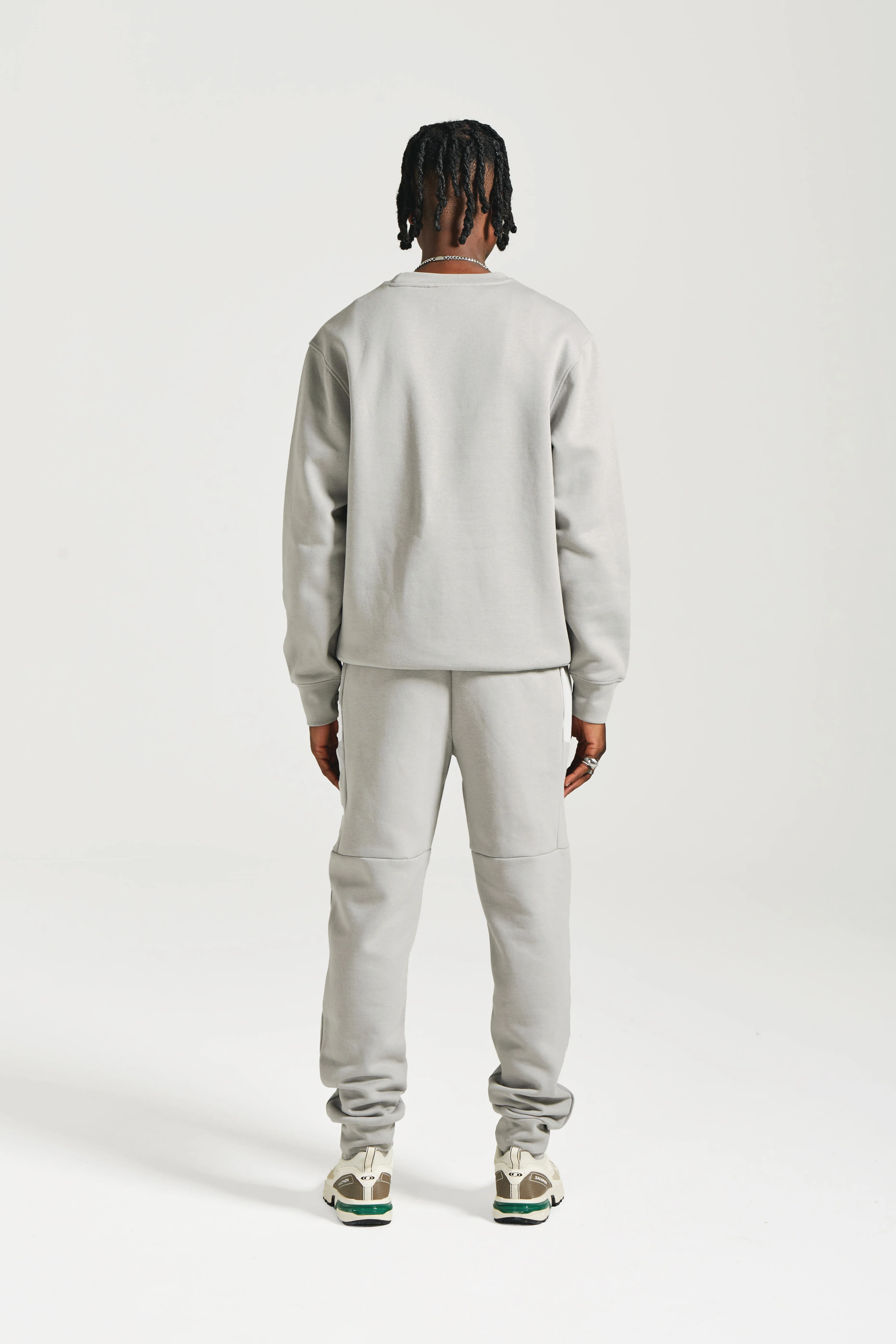 NICCE Mens Mercury Sweatshirt | Circular Grey - Image 6