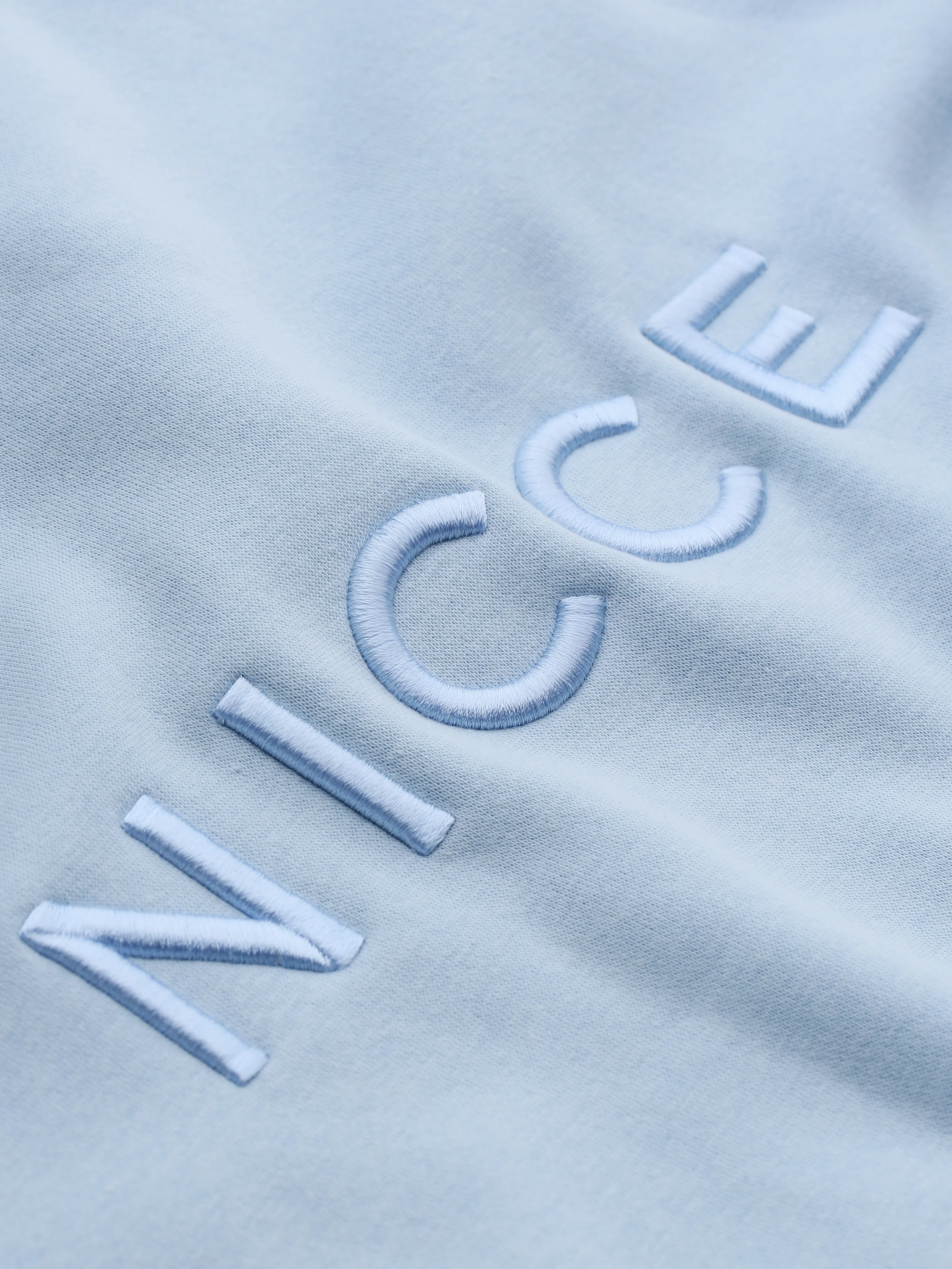 NICCE Mens Mercury Sweatshirt | Light Blue - Image 8