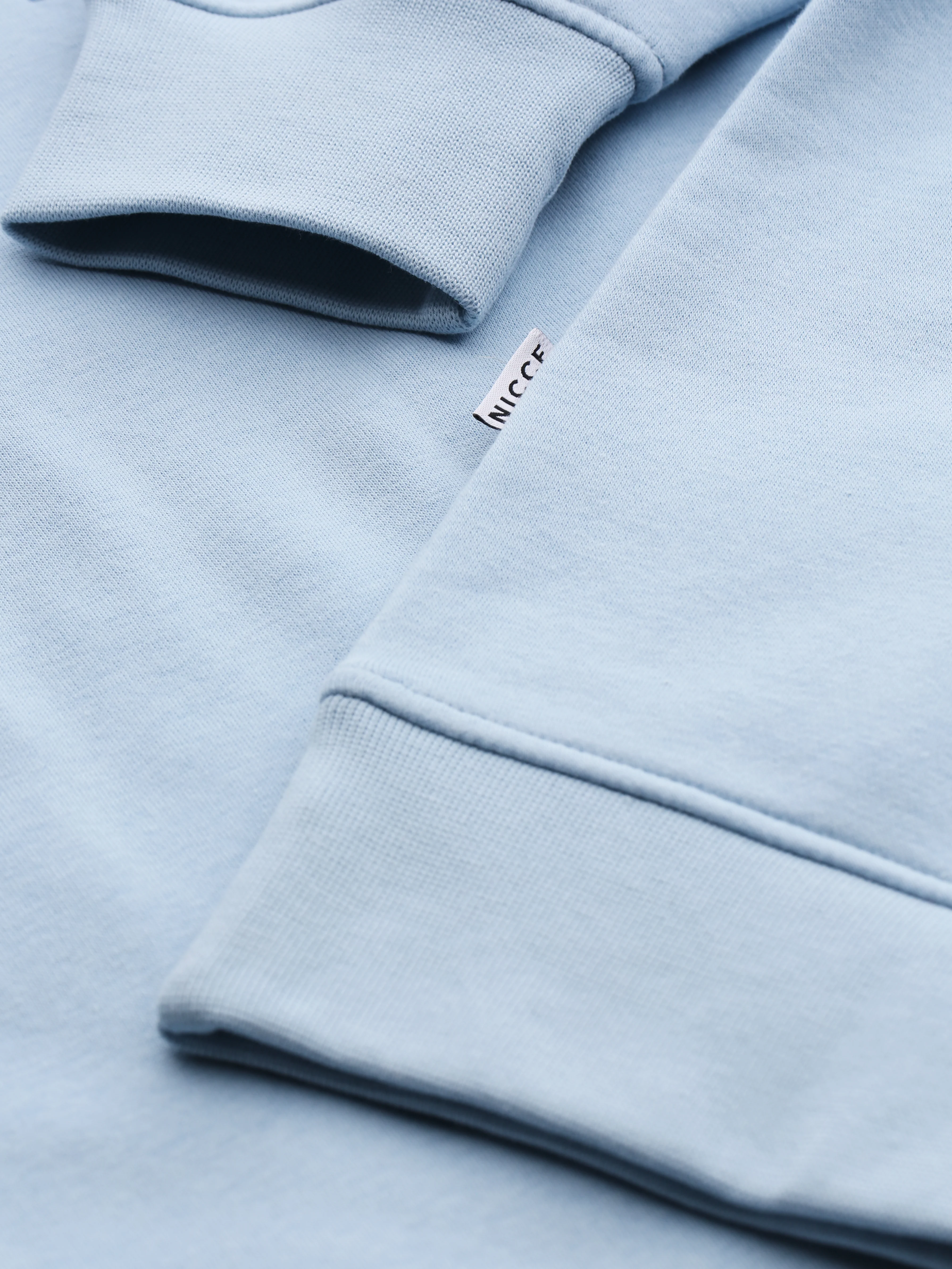 NICCE Mens Mercury Sweatshirt | Light Blue - Image 9