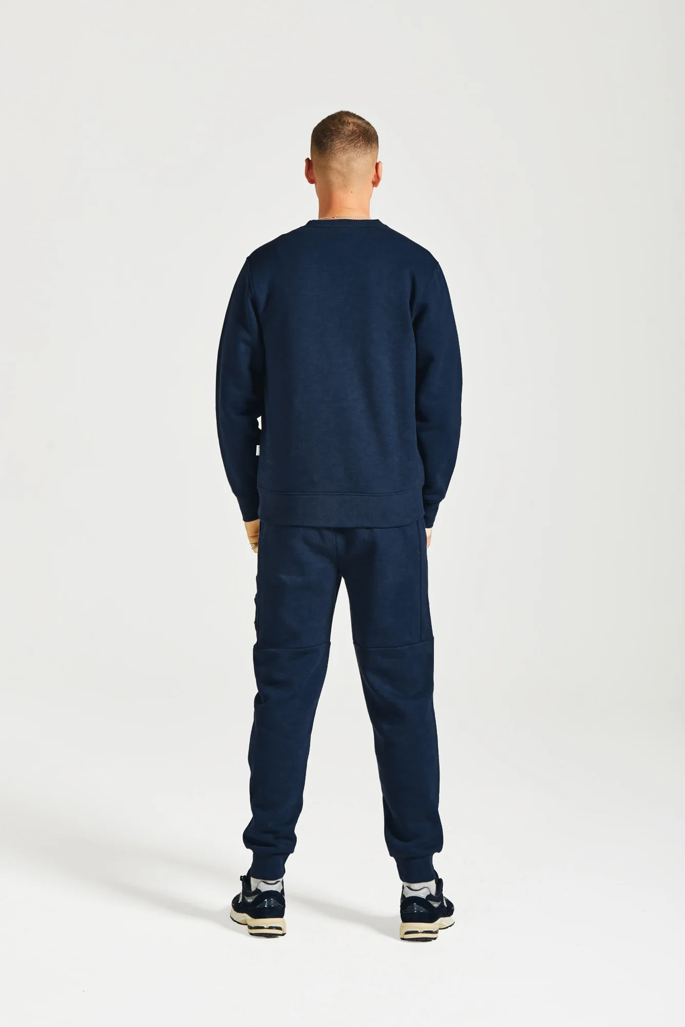 NICCE Mens Mercury Sweatshirt | Navy - Image 6