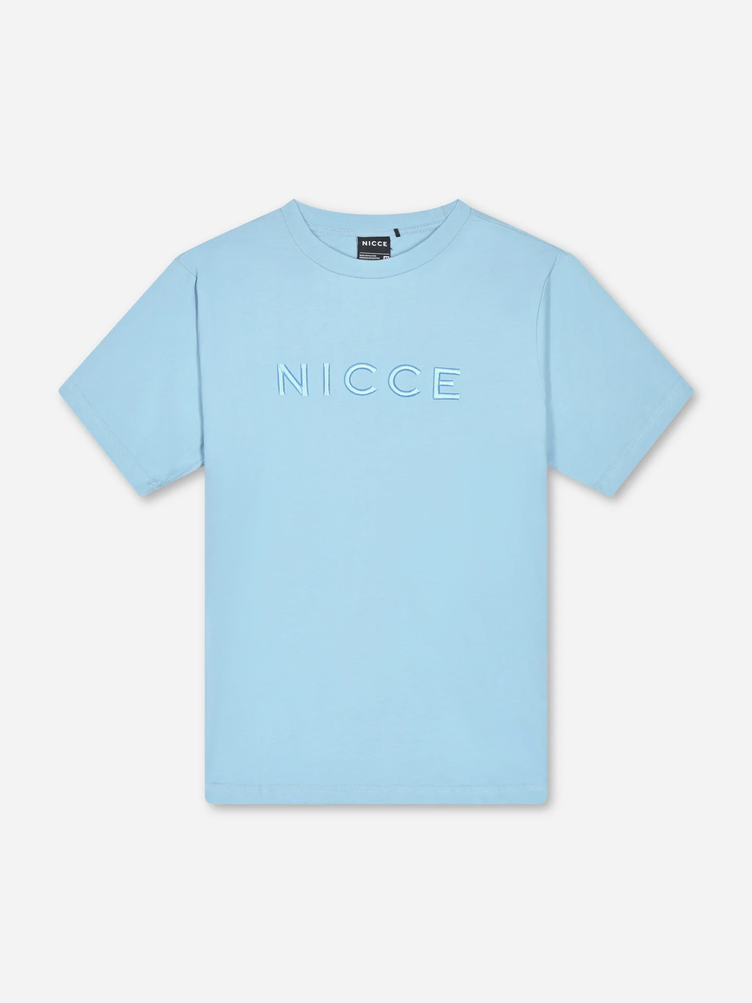 NICCE Mens Mercury T-Shirt | Light Blue - Image 6