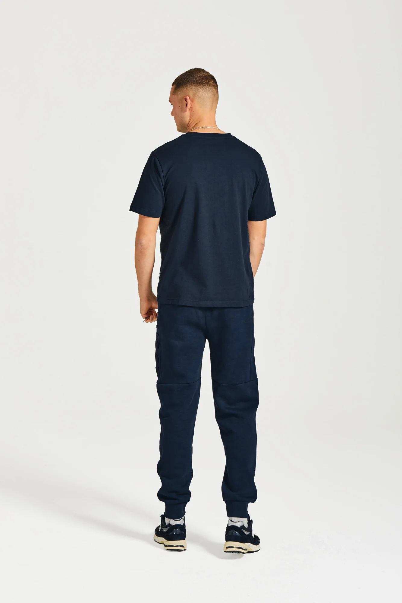 NICCE Mens Mercury T-Shirt | Navy - Image 6