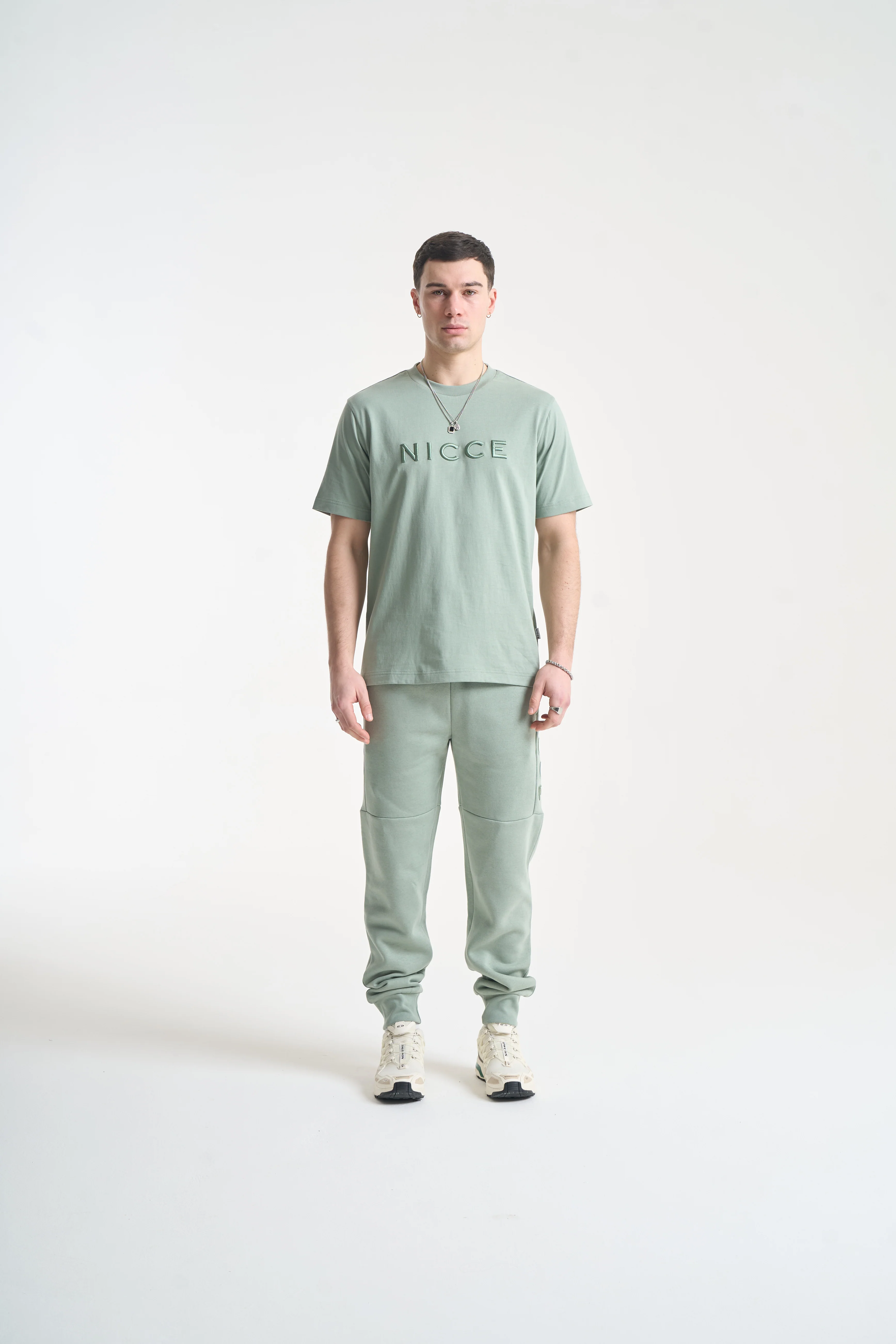 NICCE Mens Mercury T-Shirt | Sage - Image 2