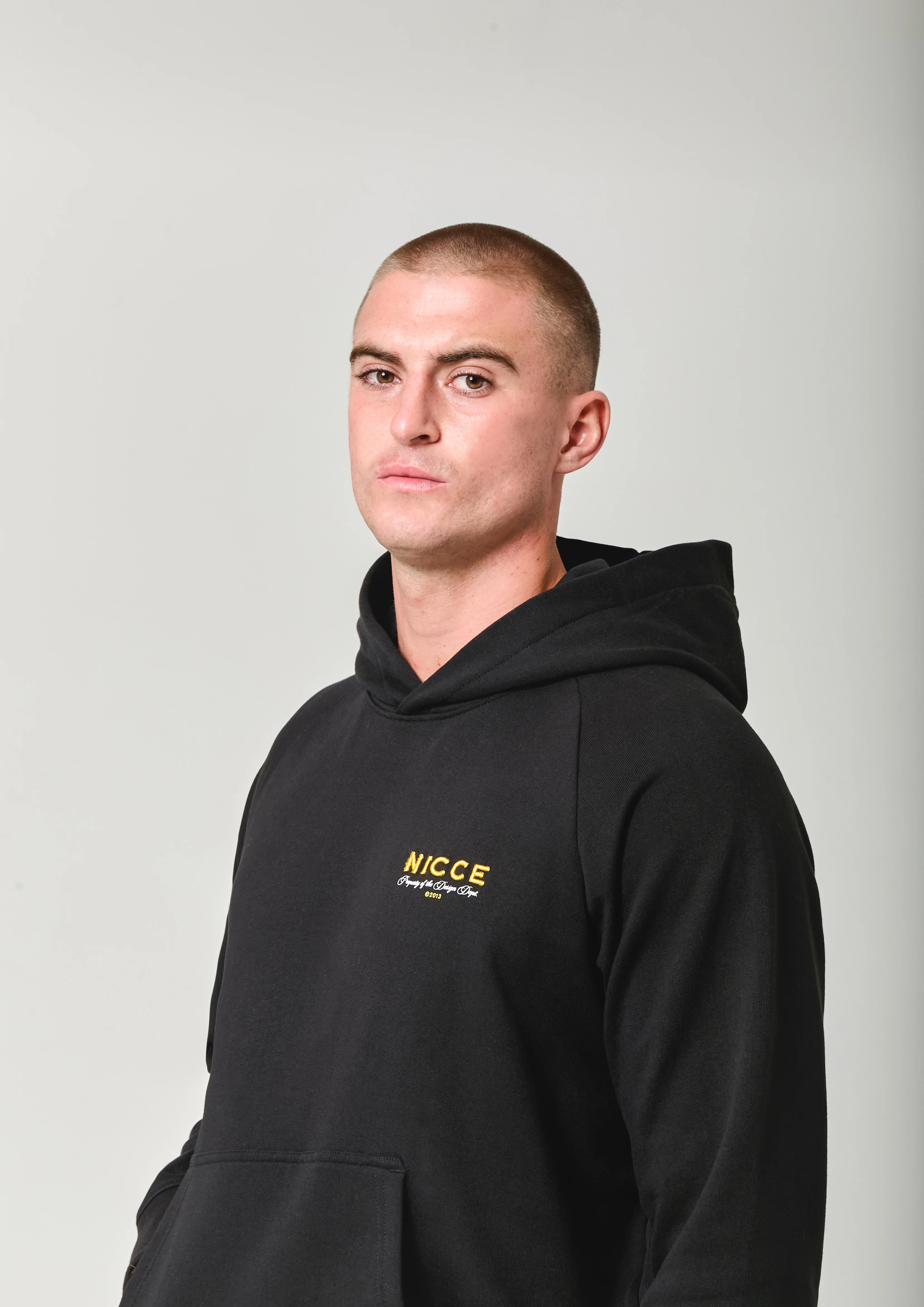 NICCE Mens Meridian Hoodie | Black - Image 5