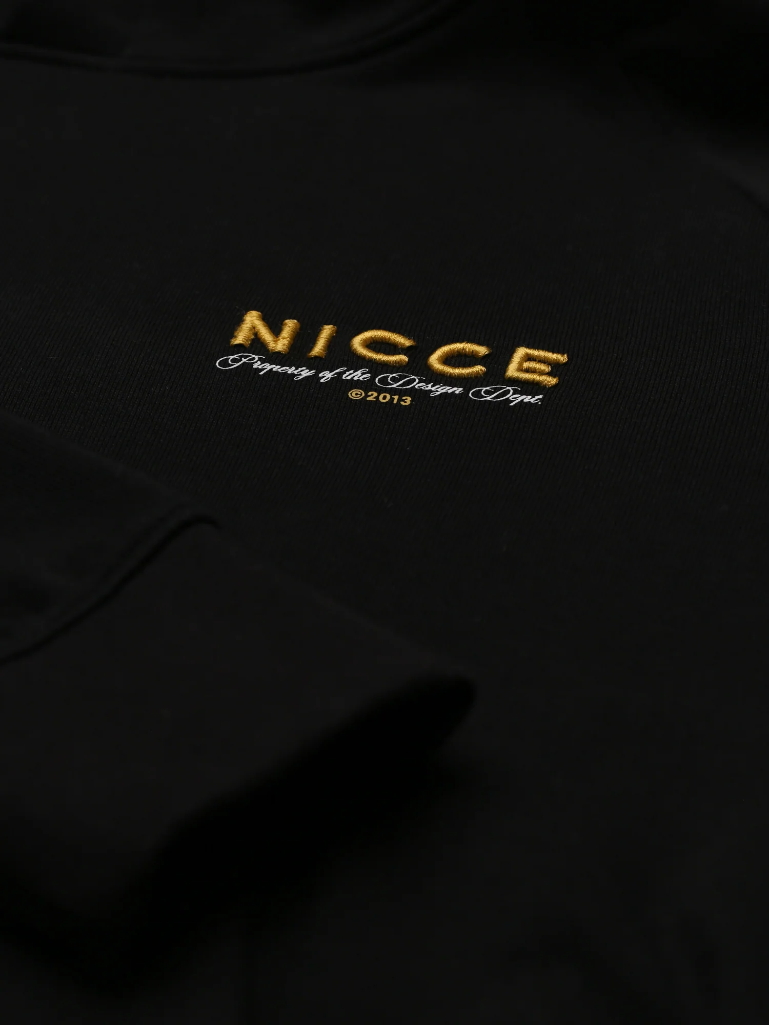 NICCE Mens Meridian Hoodie | Black - Image 8