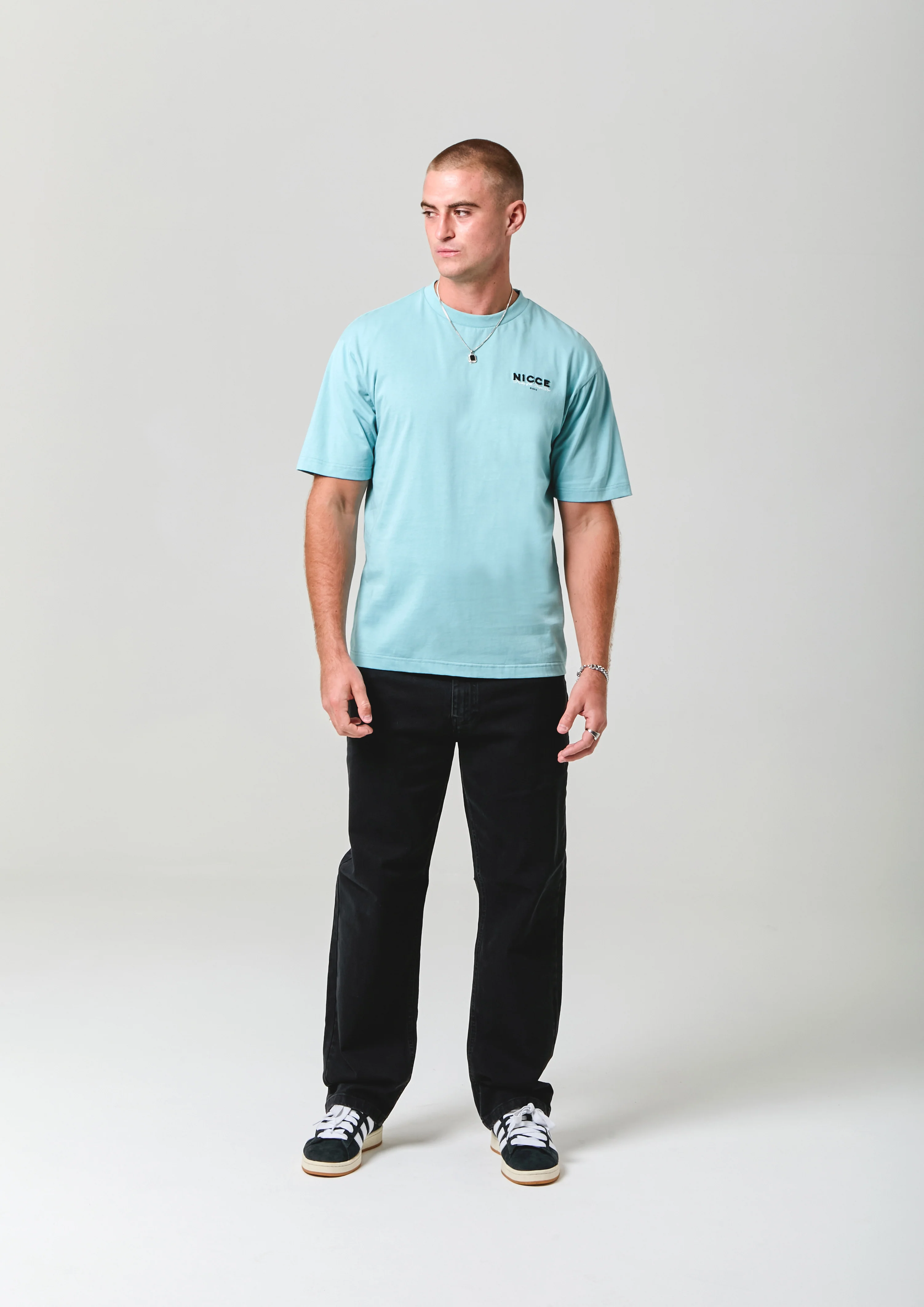NICCE Mens Meridian T-Shirt | Blue - Image 5