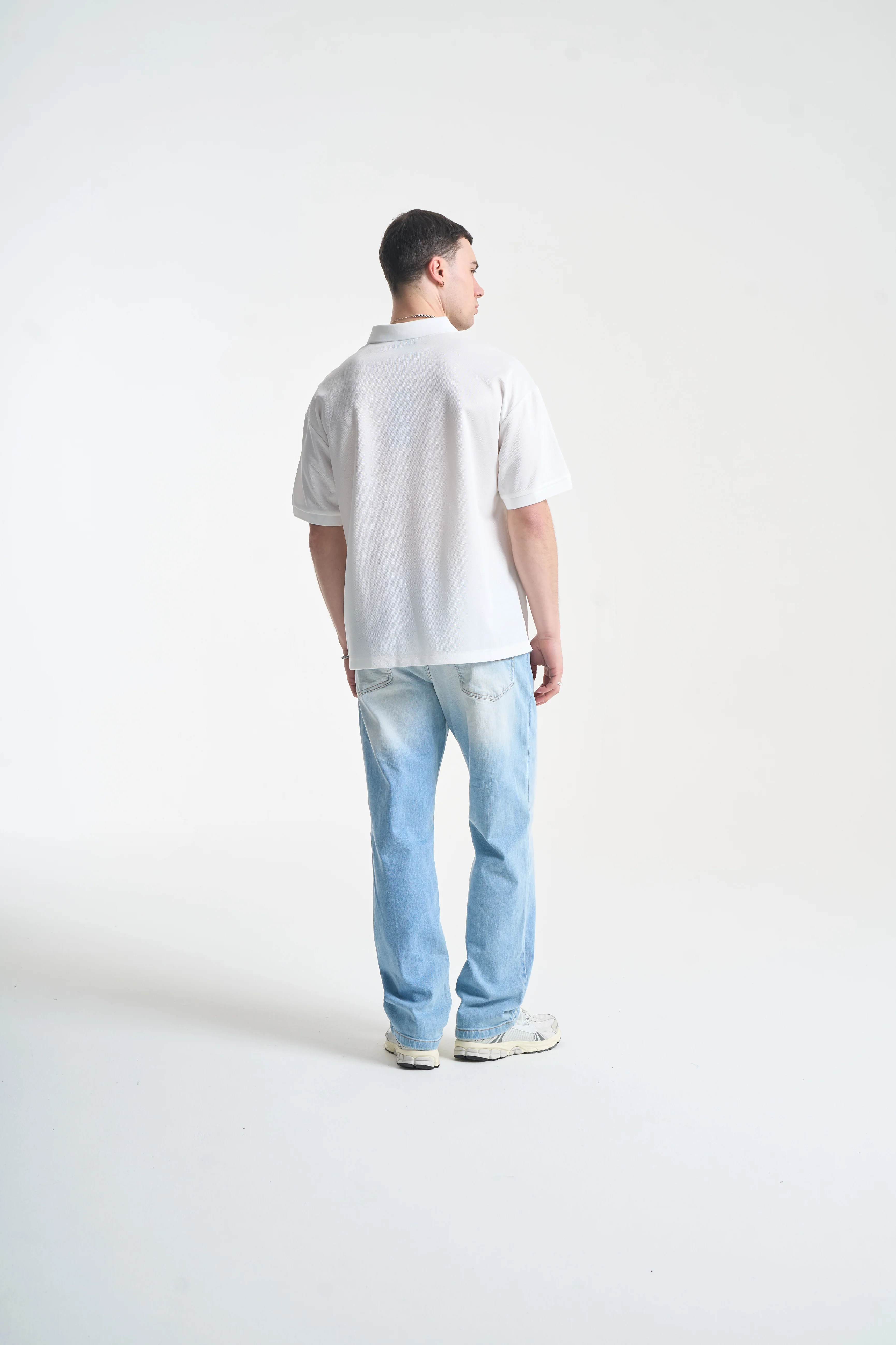 NICCE Mens Midfield Football Shirt | White - Image 5