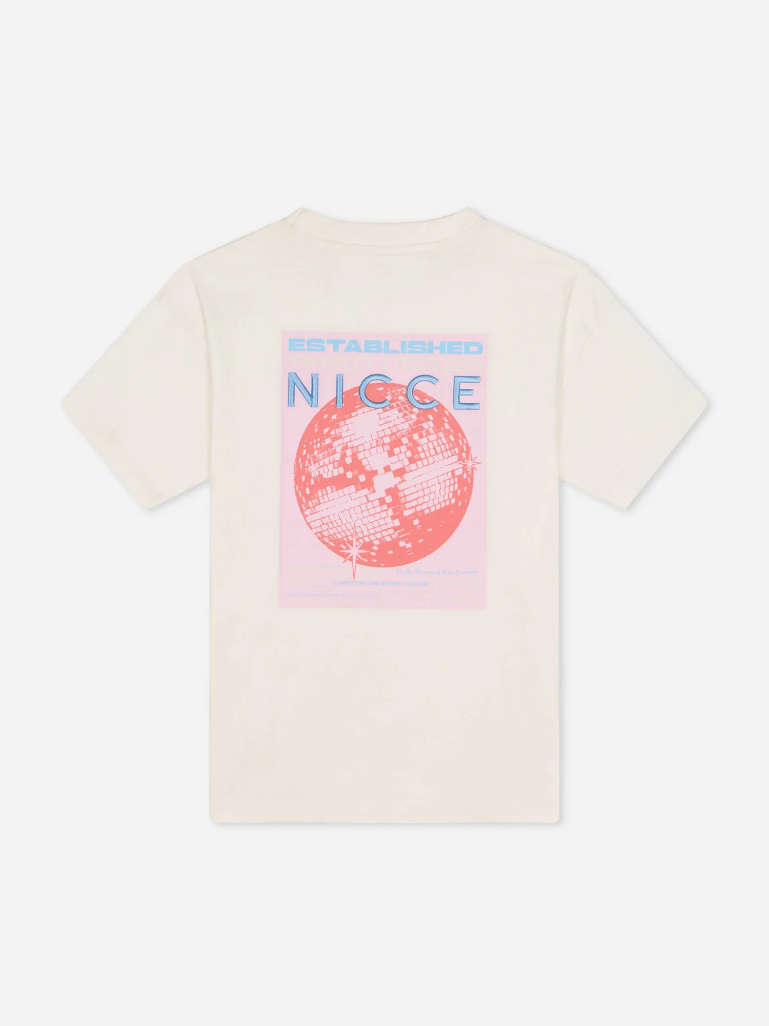 NICCE Mens Nightspot T-Shirt | Snow White - Image 10