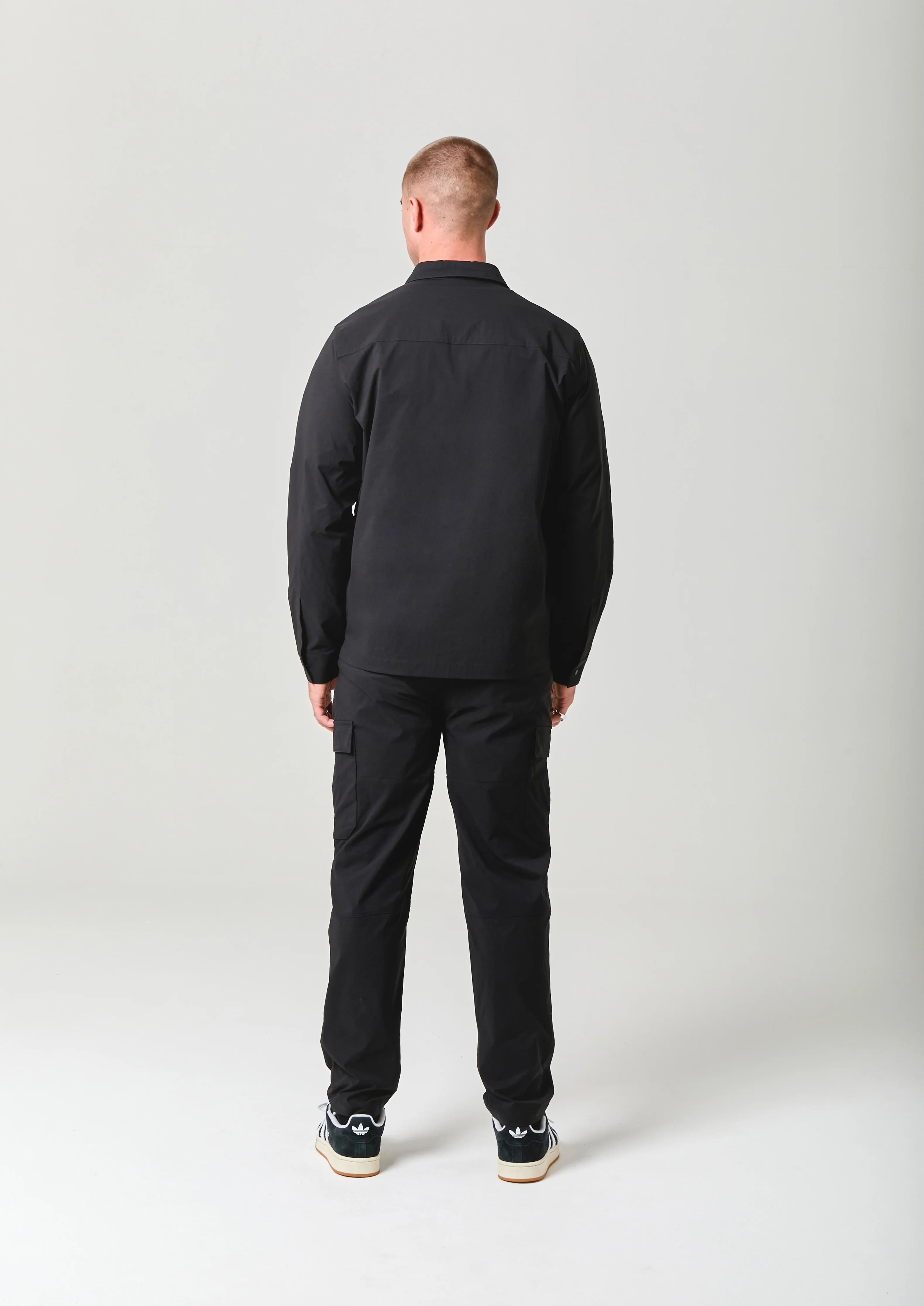 NICCE Mens Odyssey Shacket | Black - Image 6
