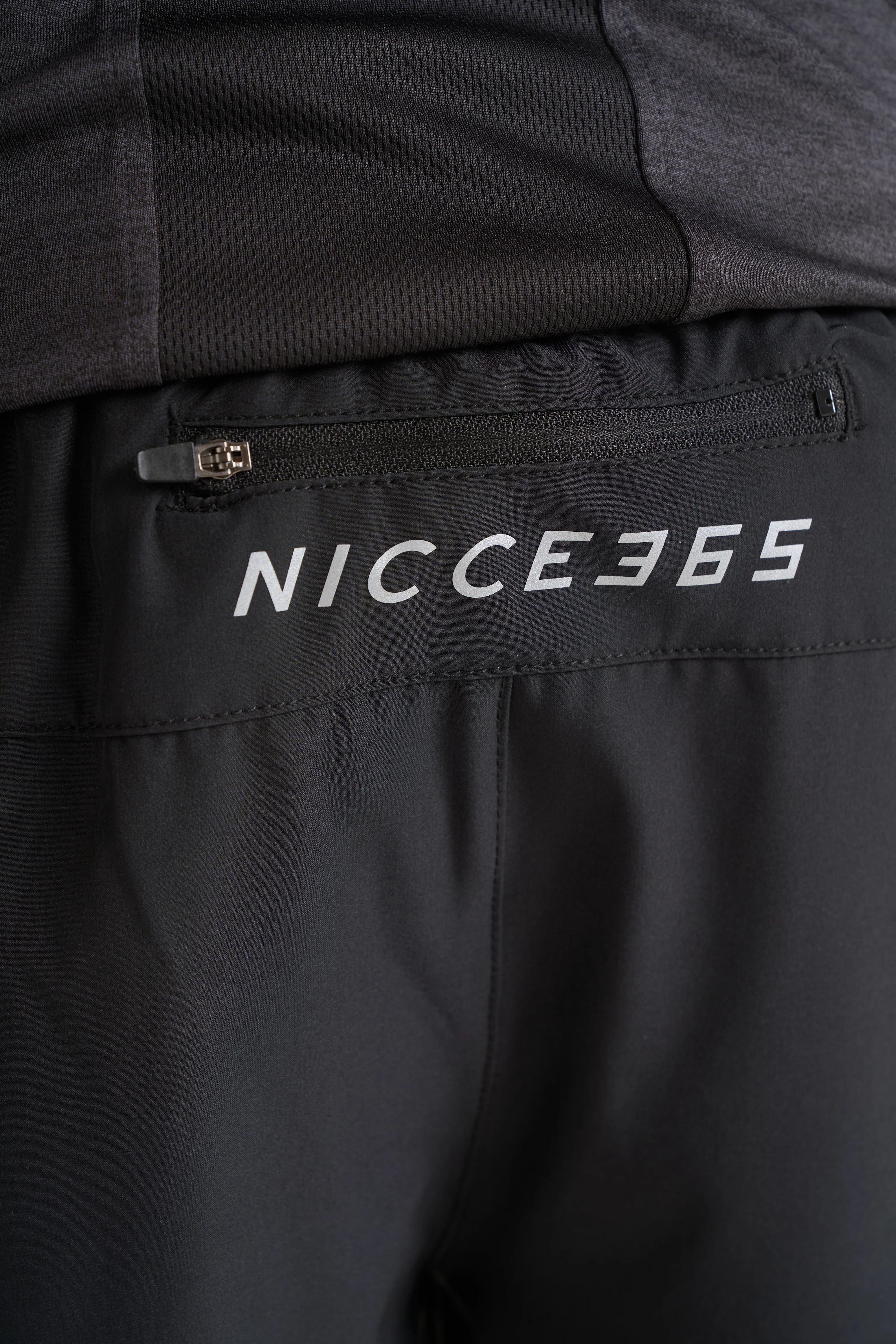 NICCE Mens Petelo Running Shorts | Black - Image 13
