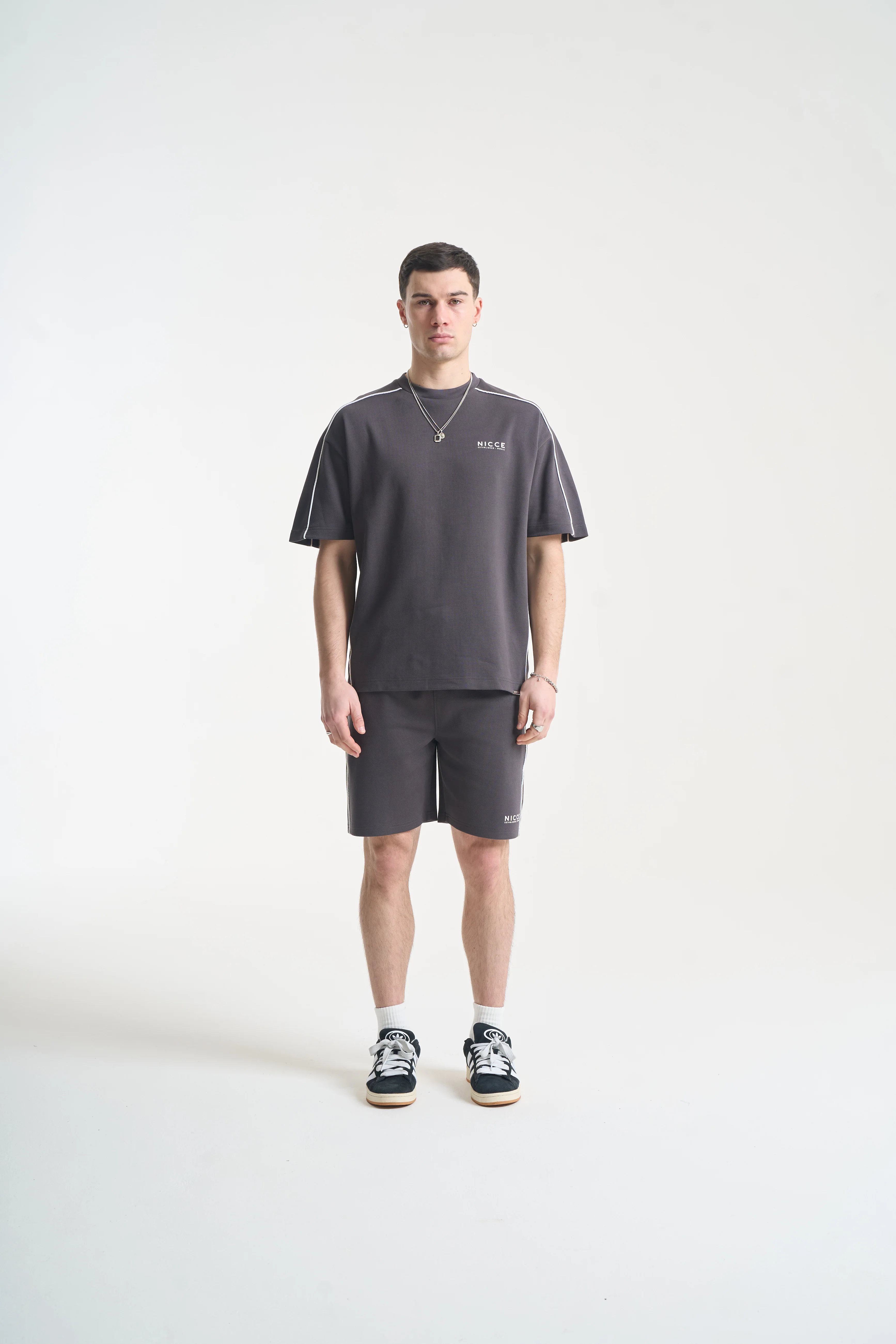 NICCE Mens Piper T-Shirt | Coal - Image 5